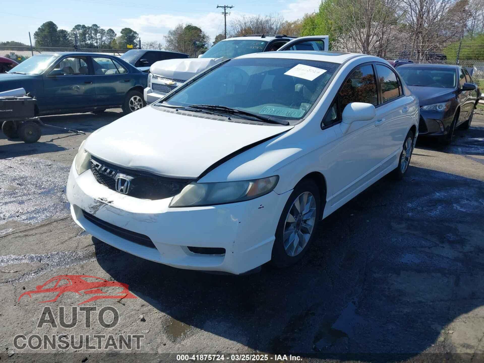 HONDA CIVIC 2011 - 2HGFA1F81BH525742