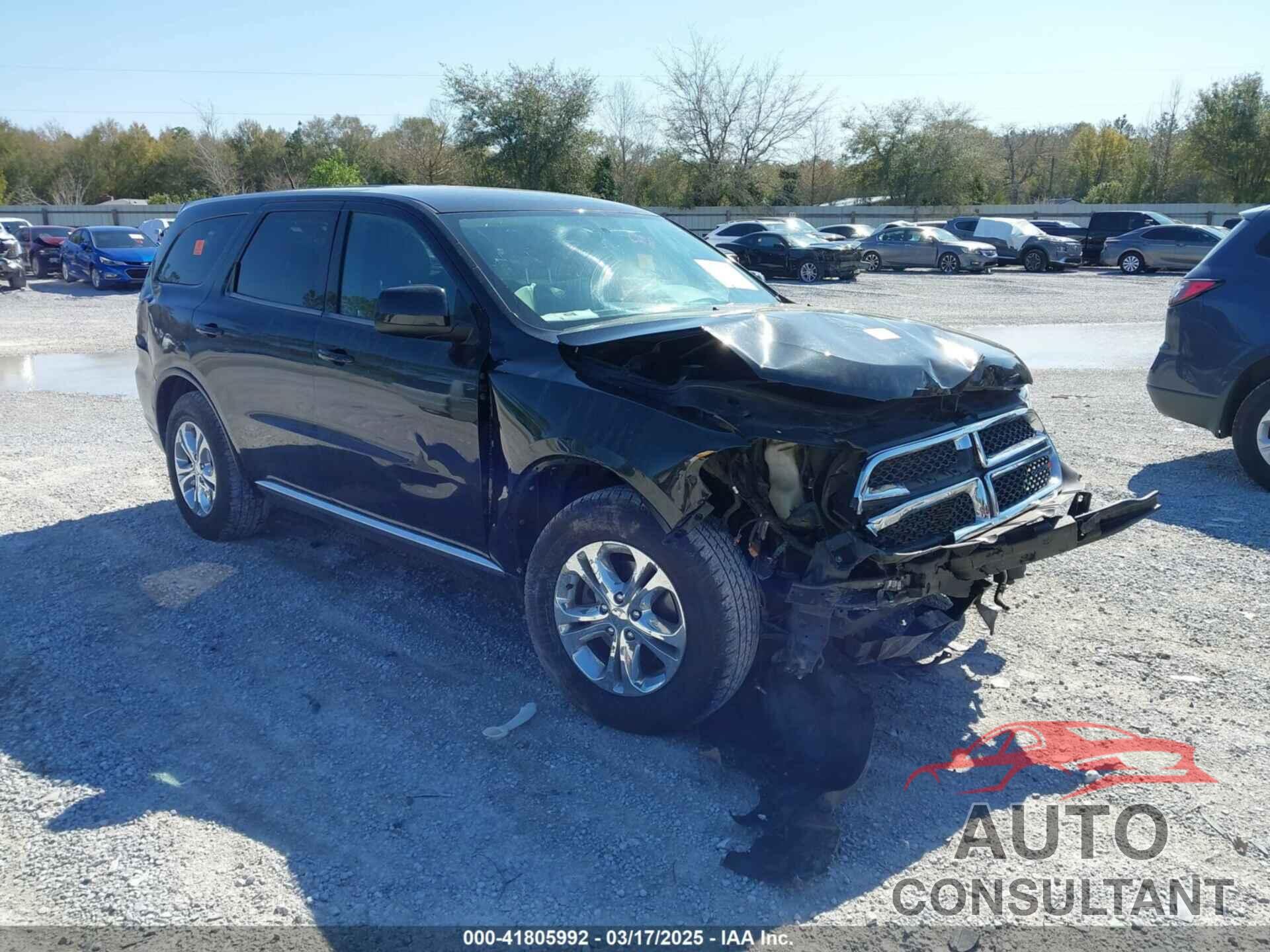 DODGE DURANGO 2013 - 1C4RDJAG2DC617983