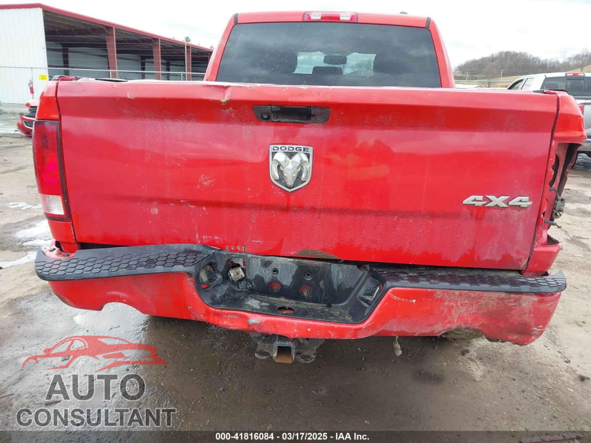 DODGE RAM 1500 2012 - 1C6RD7KT3CS227372