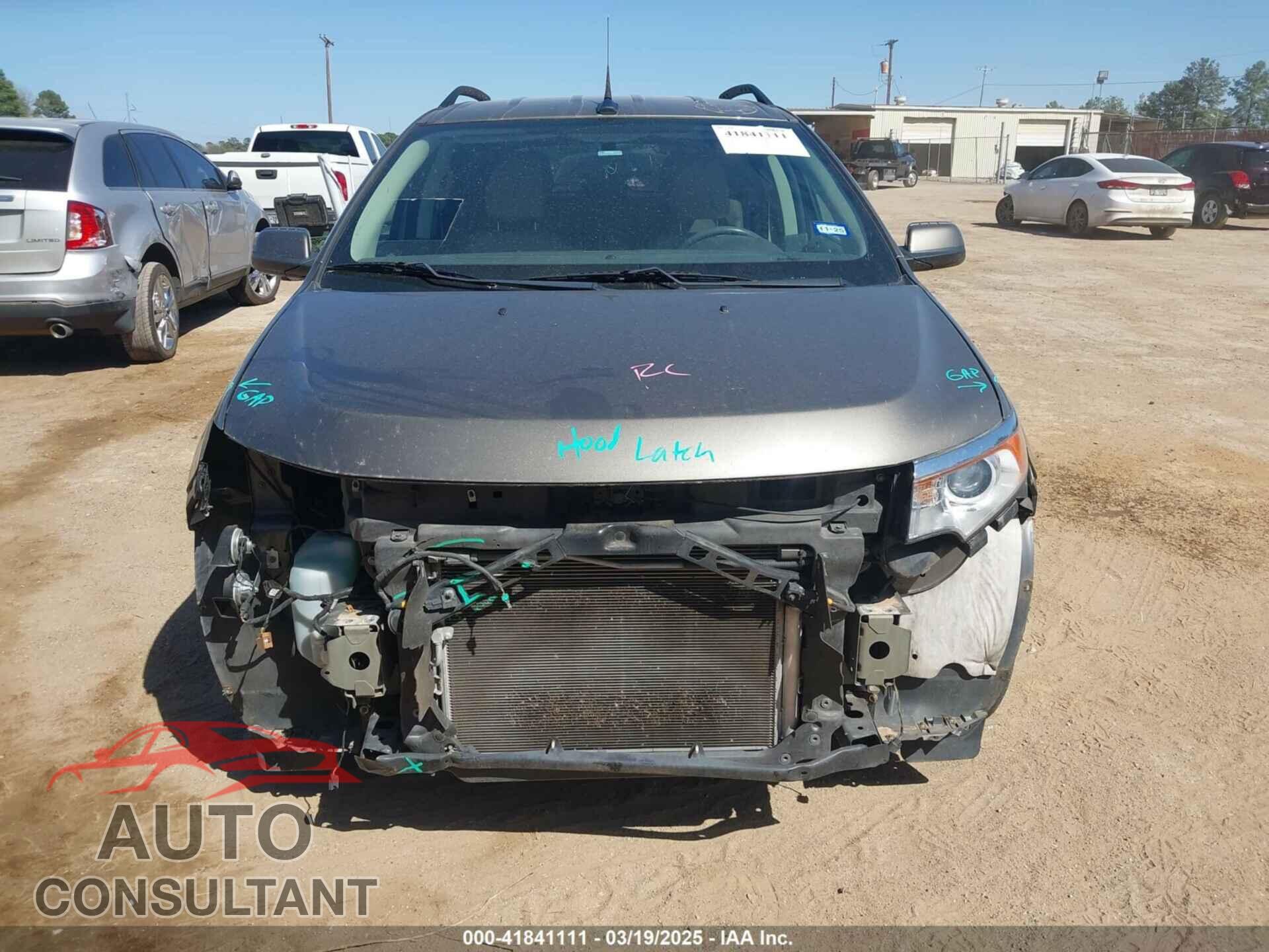 FORD EDGE 2012 - 2FMDK3JC4CBA77491