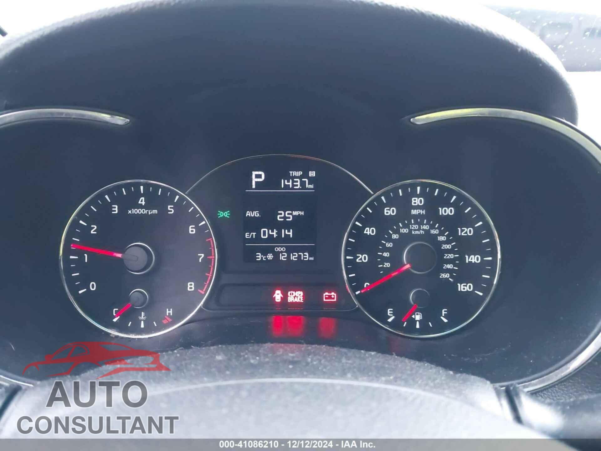 KIA FORTE 2017 - 3KPFK4A73HE078511