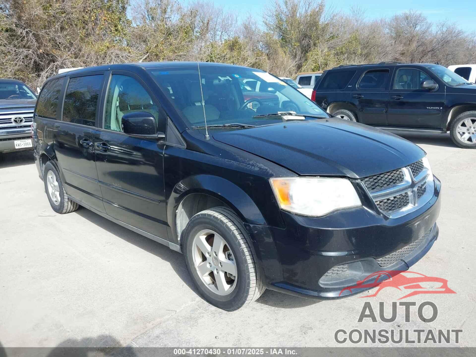 DODGE GRAND CARAVAN 2012 - 2C4RDGCG3CR205013