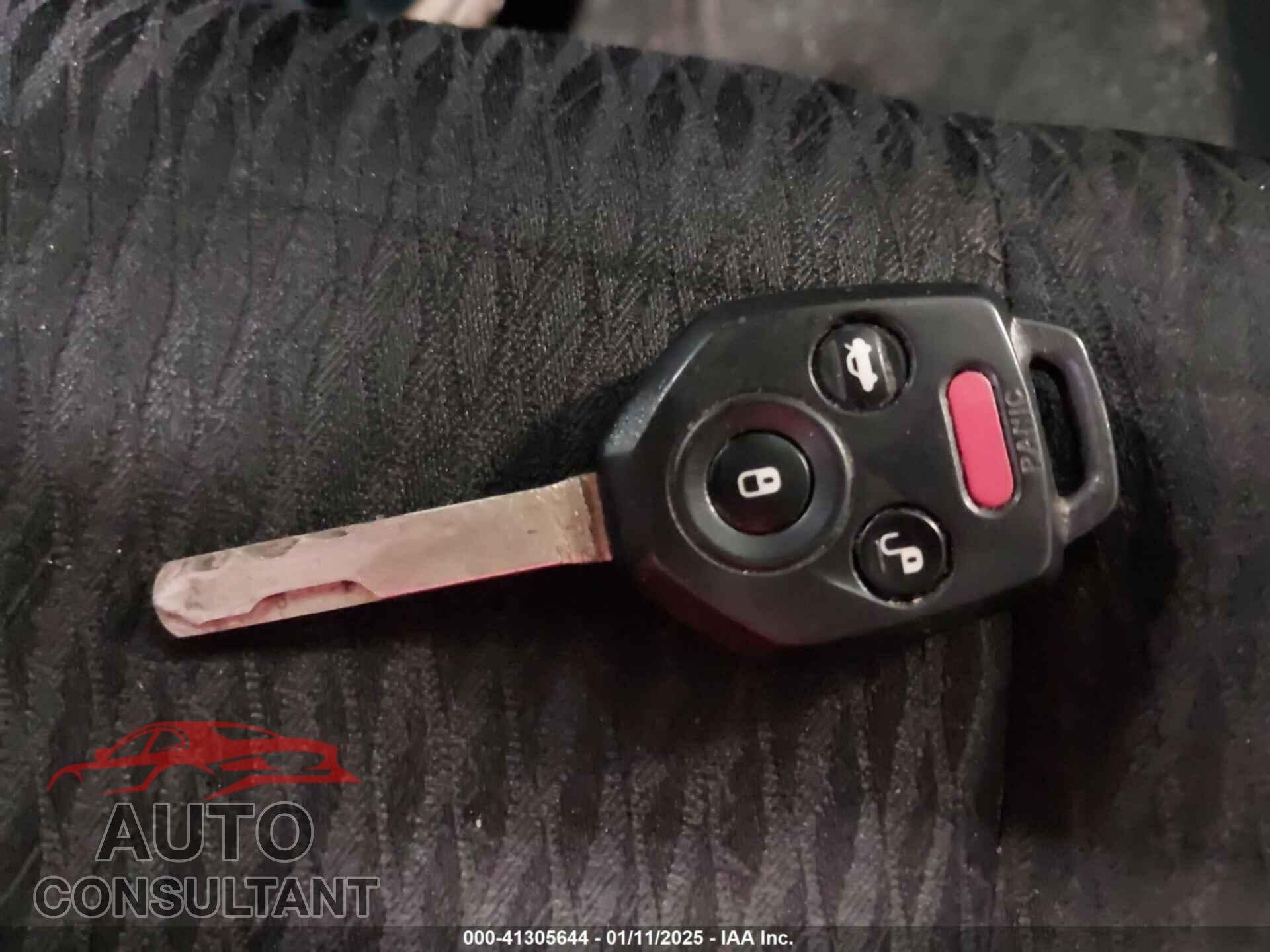 SUBARU OUTBACK 2012 - 4S4BRBCC3C3232672