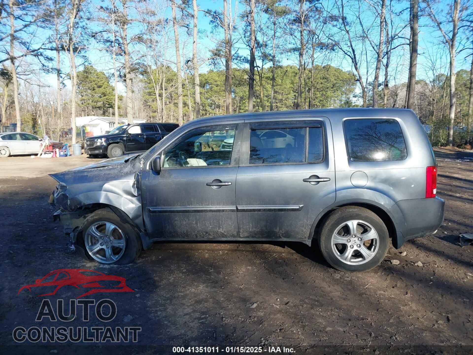 HONDA PILOT 2012 - 5FNYF4H53CB033153