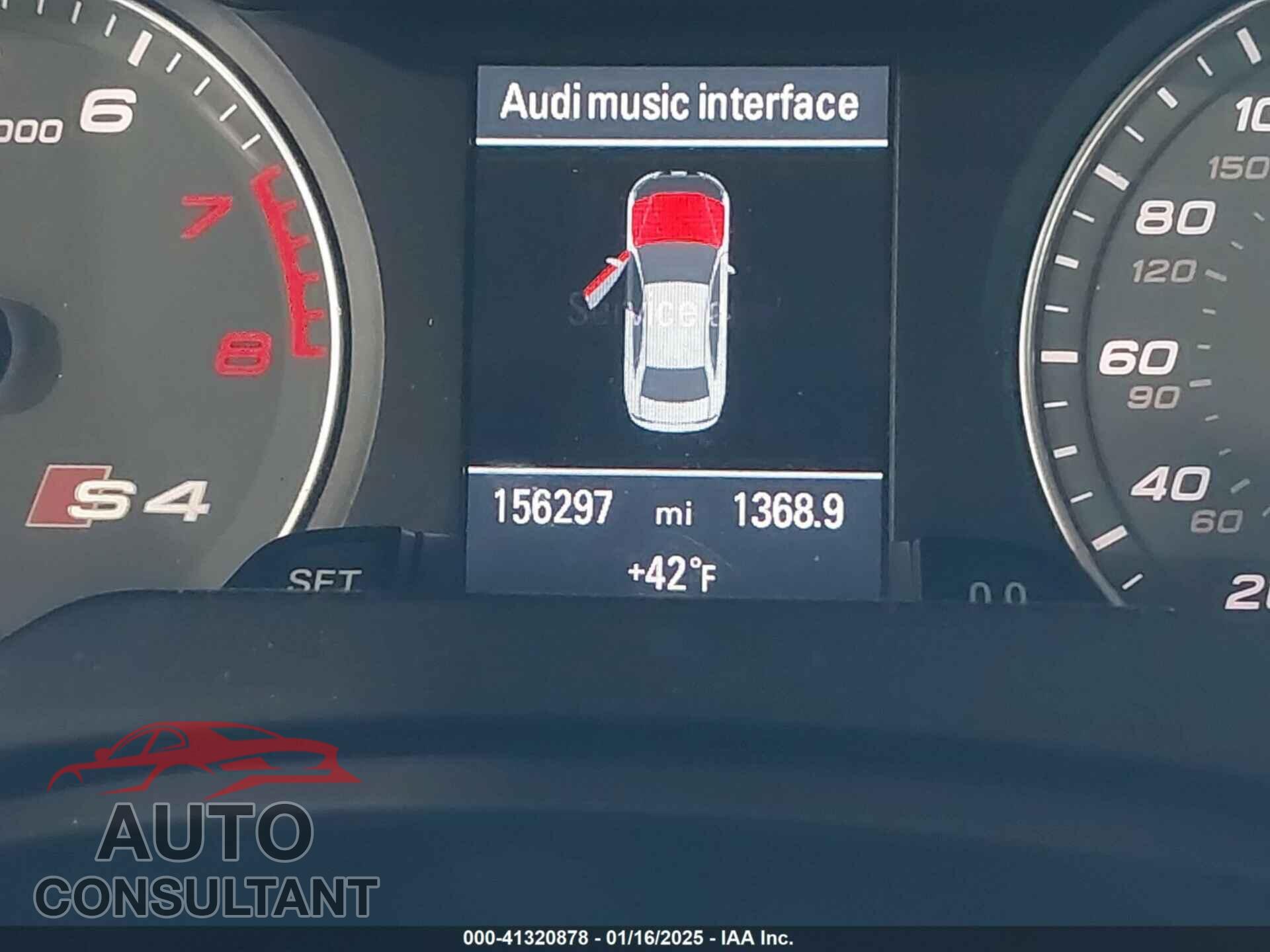 AUDI S4 2011 - WAUMGAFL9BA071261