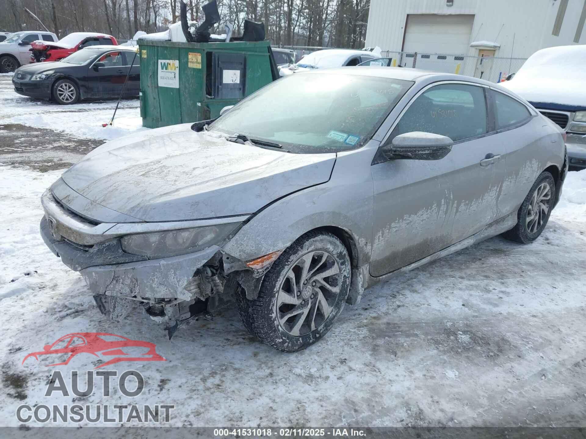 HONDA CIVIC 2018 - 2HGFC4B50JH309144