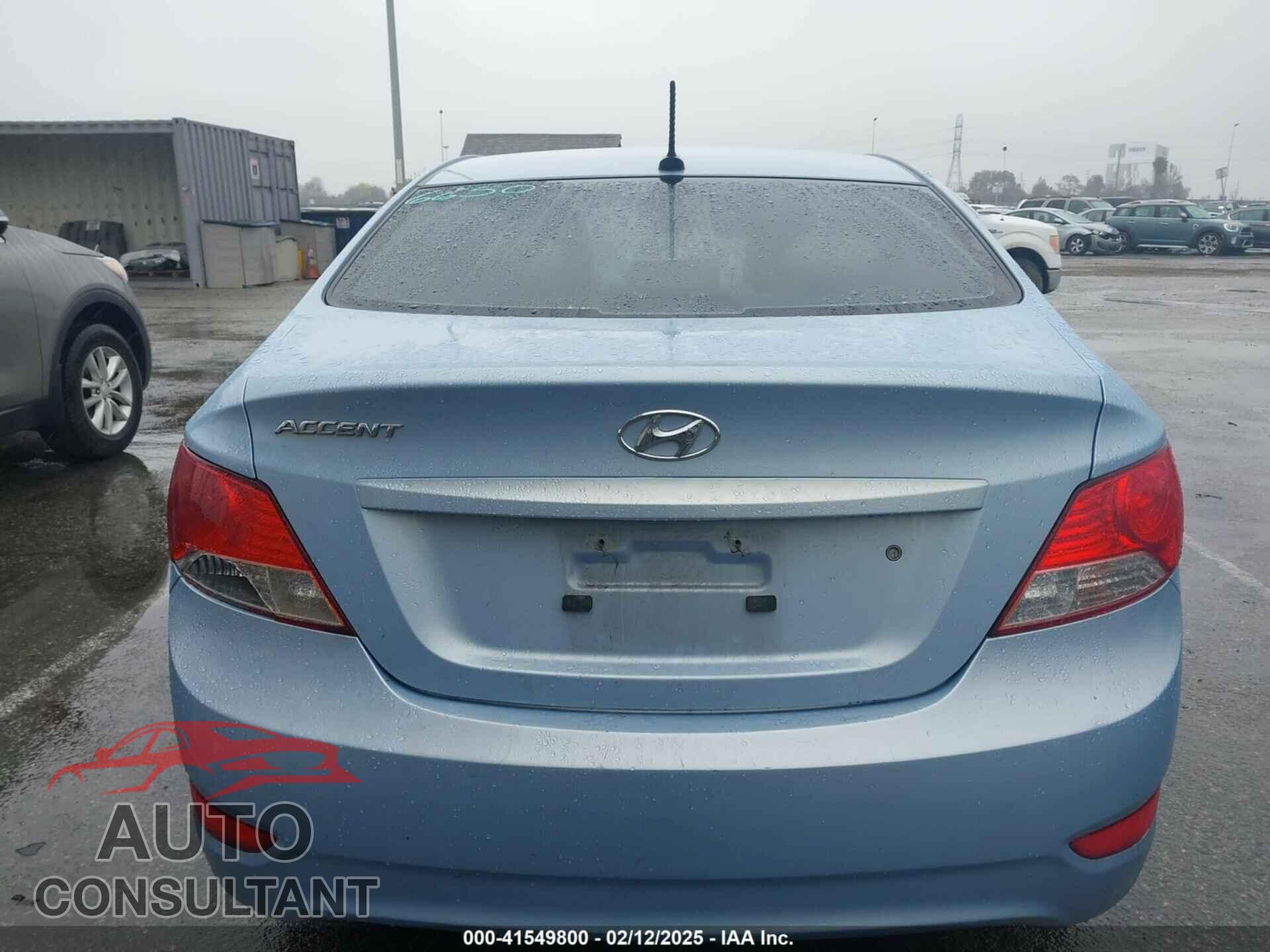 HYUNDAI ACCENT 2013 - KMHCT4AE5DU422037
