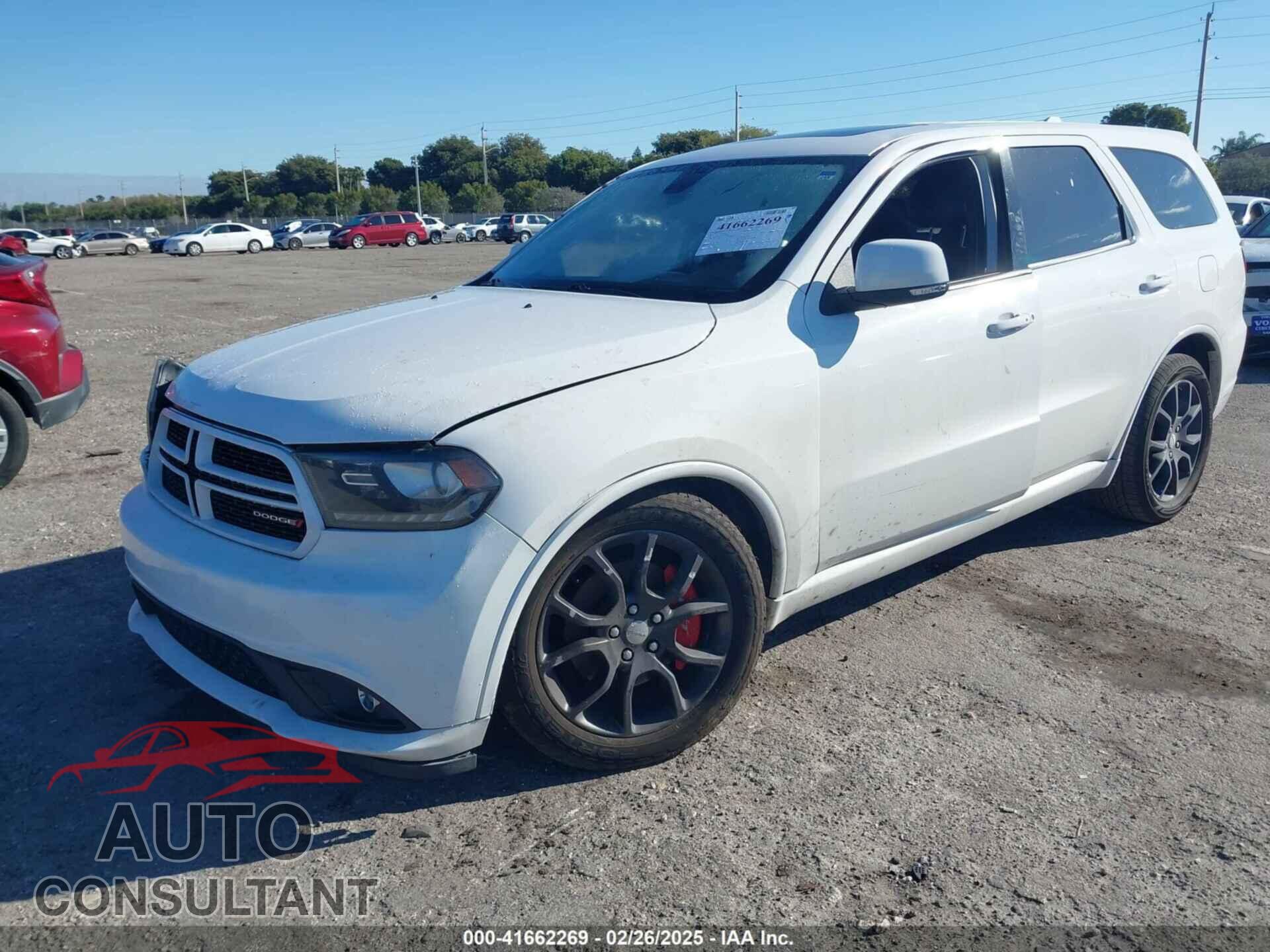 DODGE DURANGO 2015 - 1C4SDHCTXFC938001