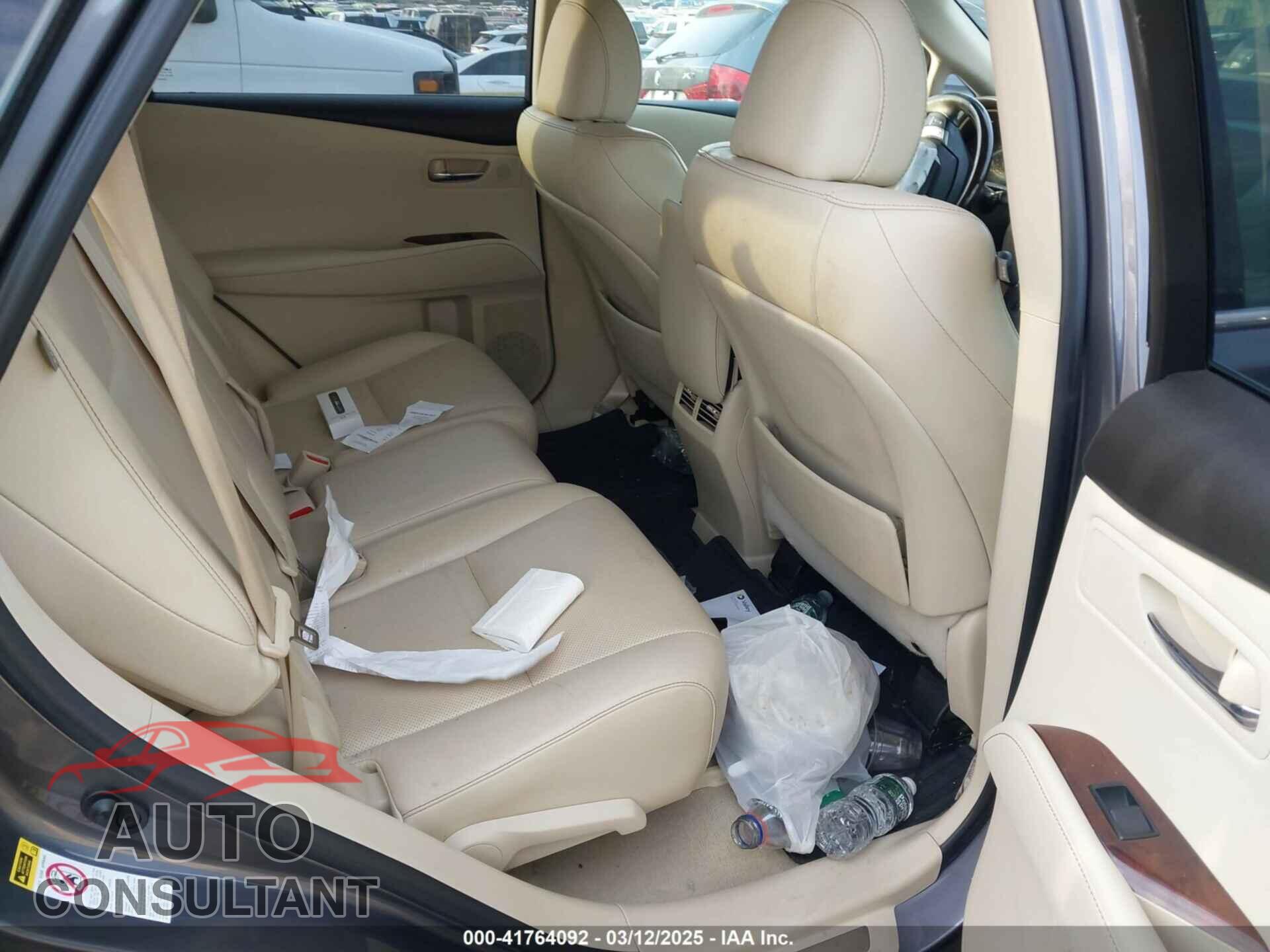 LEXUS RX 350 2015 - 2T2BK1BA3FC274236