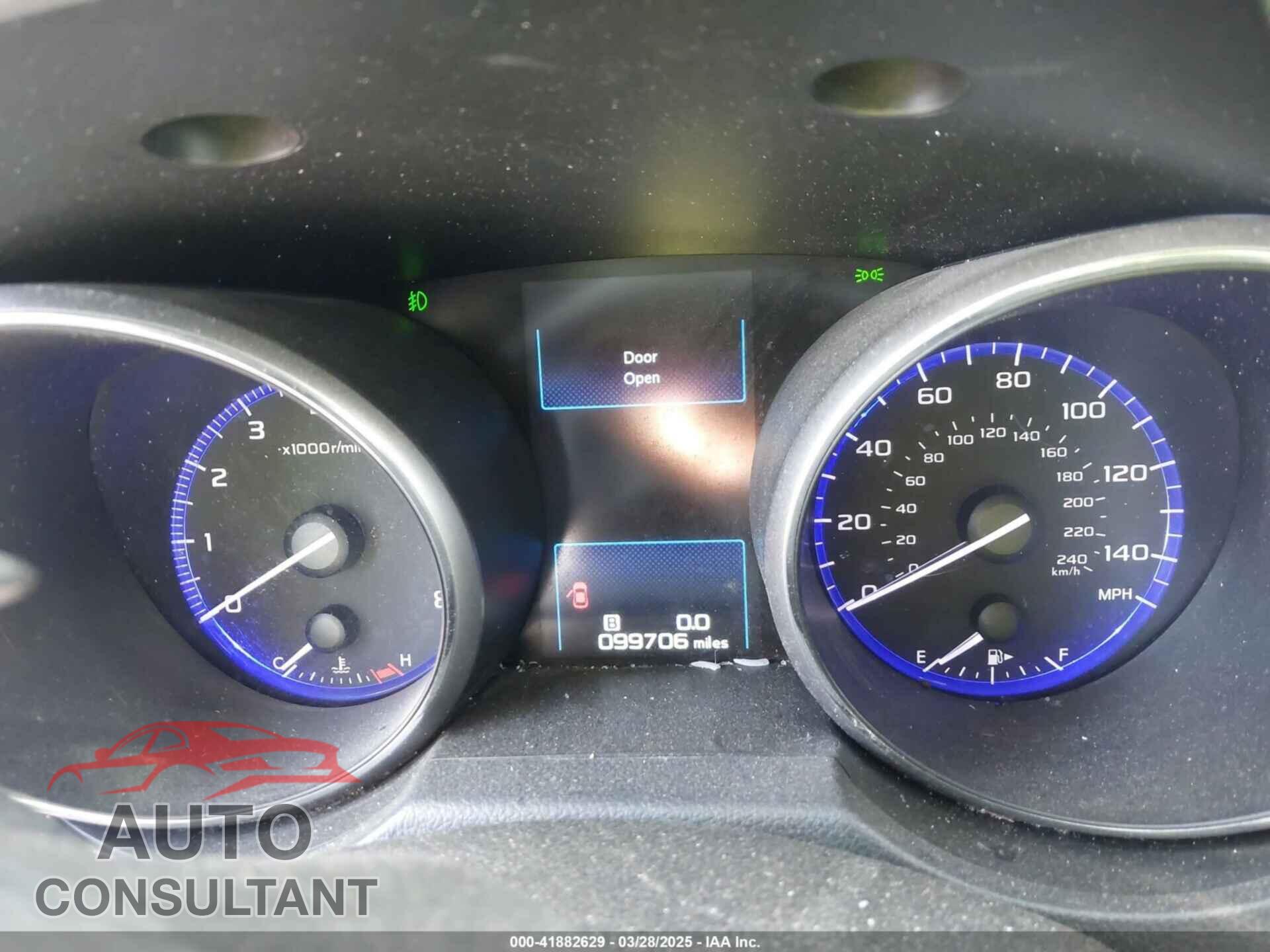 SUBARU OUTBACK 2018 - 4S4BSAFC4J3352097