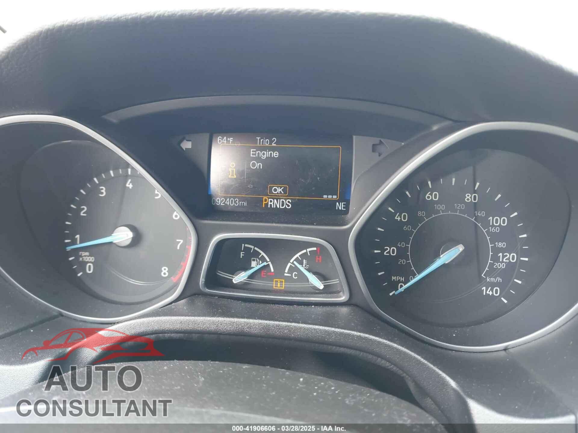 FORD FOCUS 2016 - 1FADP3J22GL200763