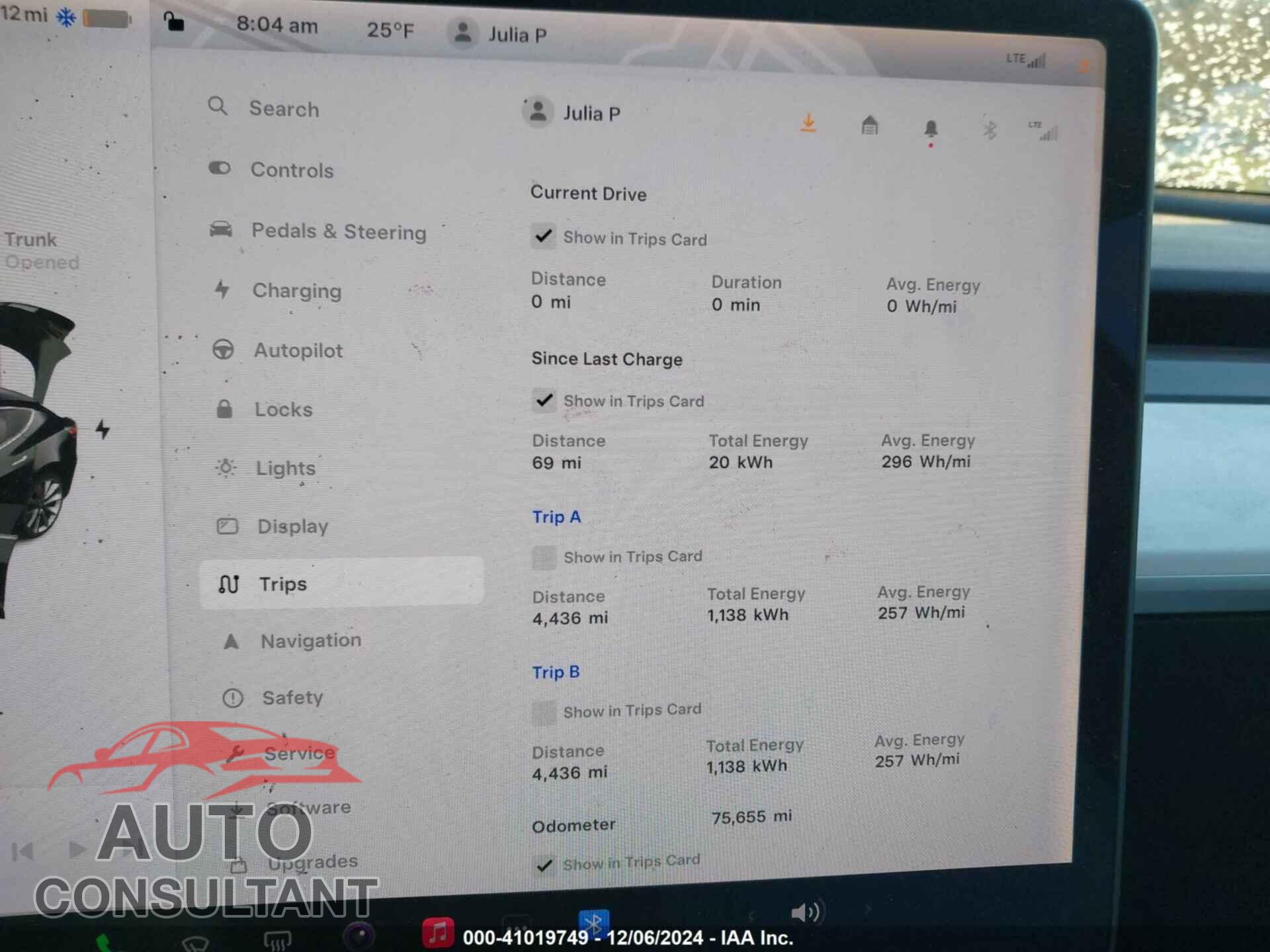 TESLA MODEL 3 2018 - 5YJ3E1EB7JF074064