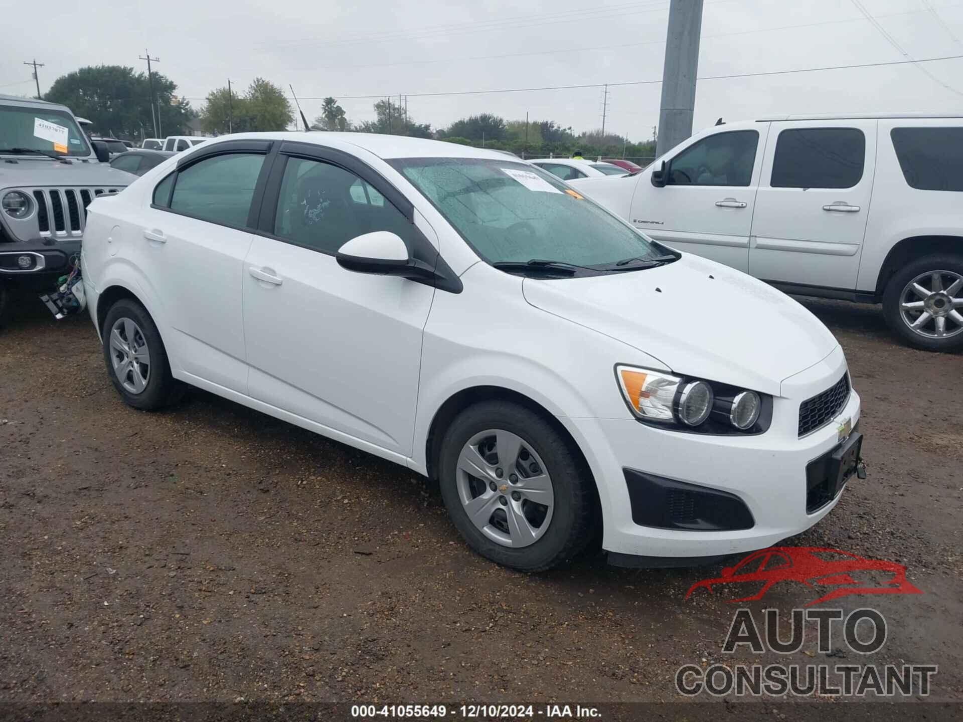 CHEVROLET SONIC 2014 - 1G1JA5SH0E4100612