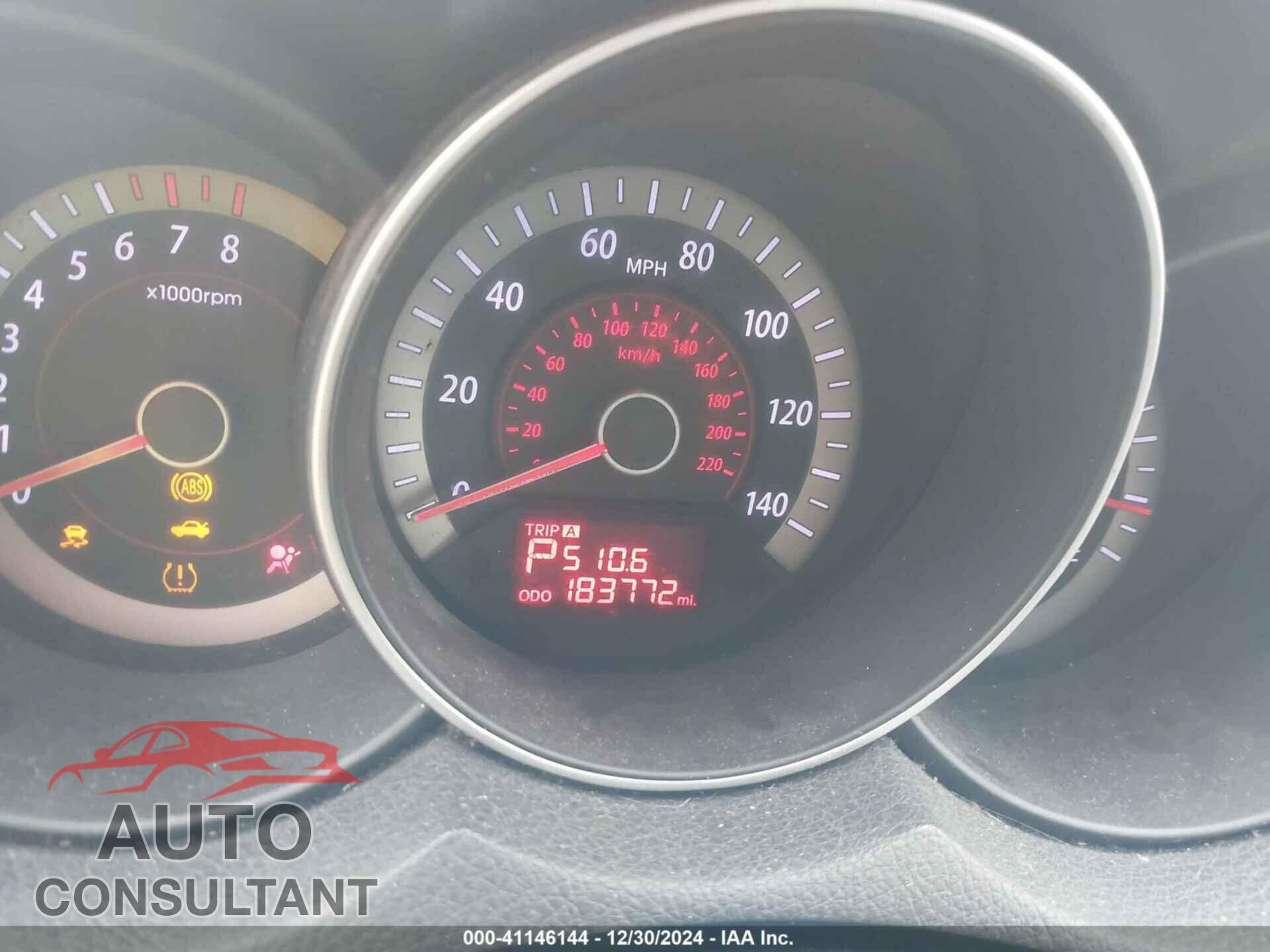 KIA FORTE 2012 - KNAFU4A2XC5611468