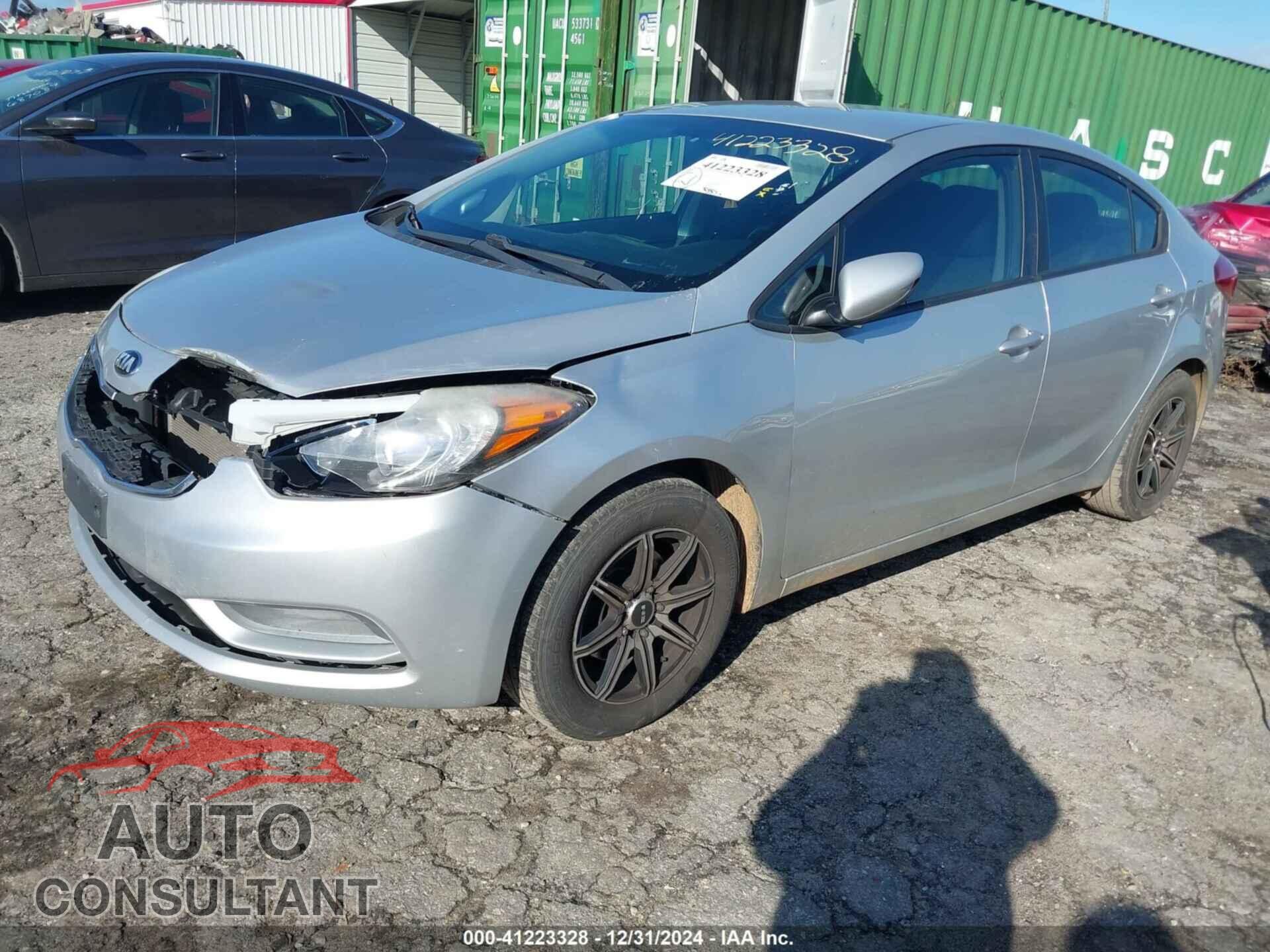 KIA FORTE 2014 - KNAFK4A61E5241121