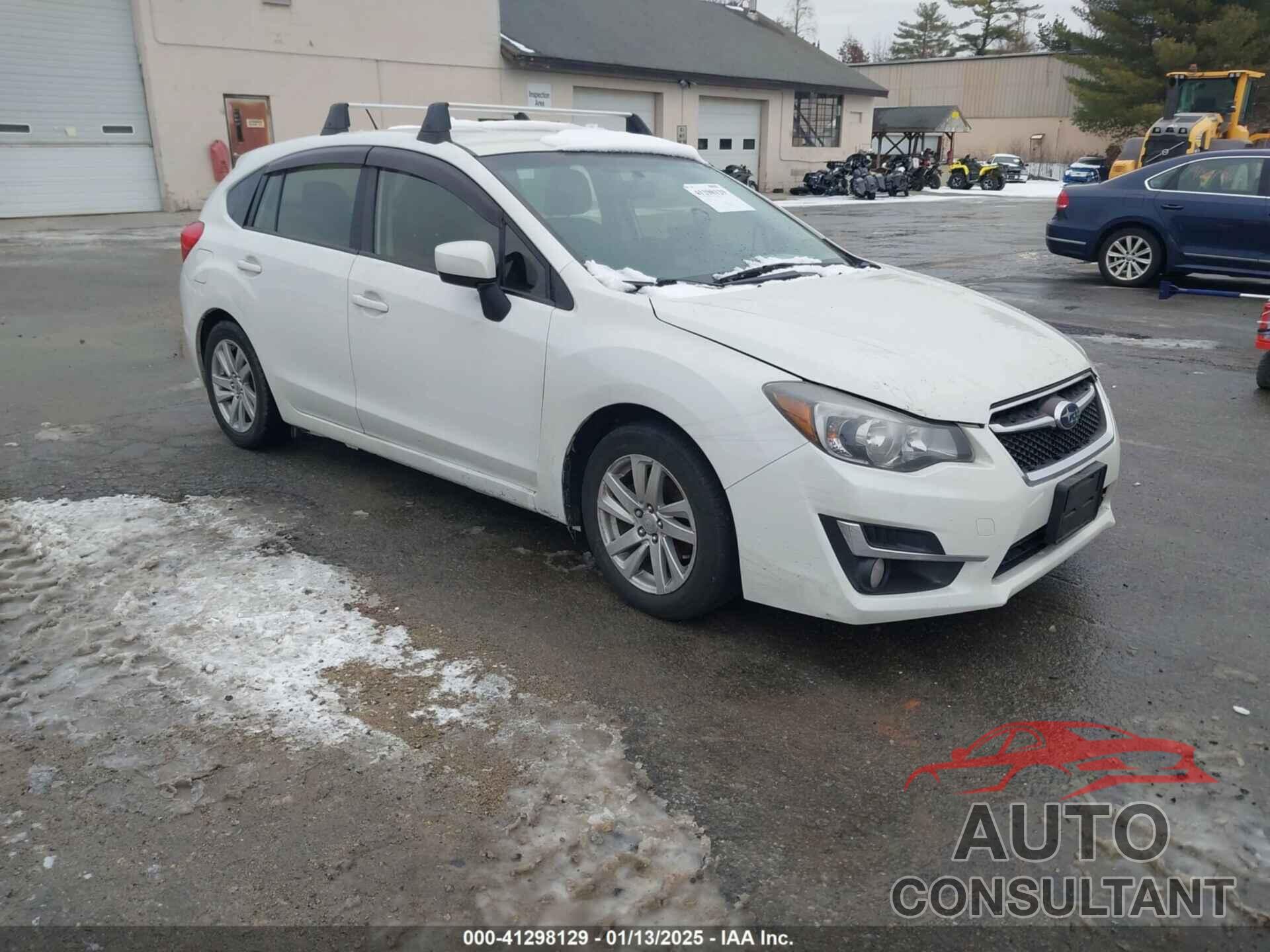 SUBARU IMPREZA 2016 - JF1GPAB68G8233885