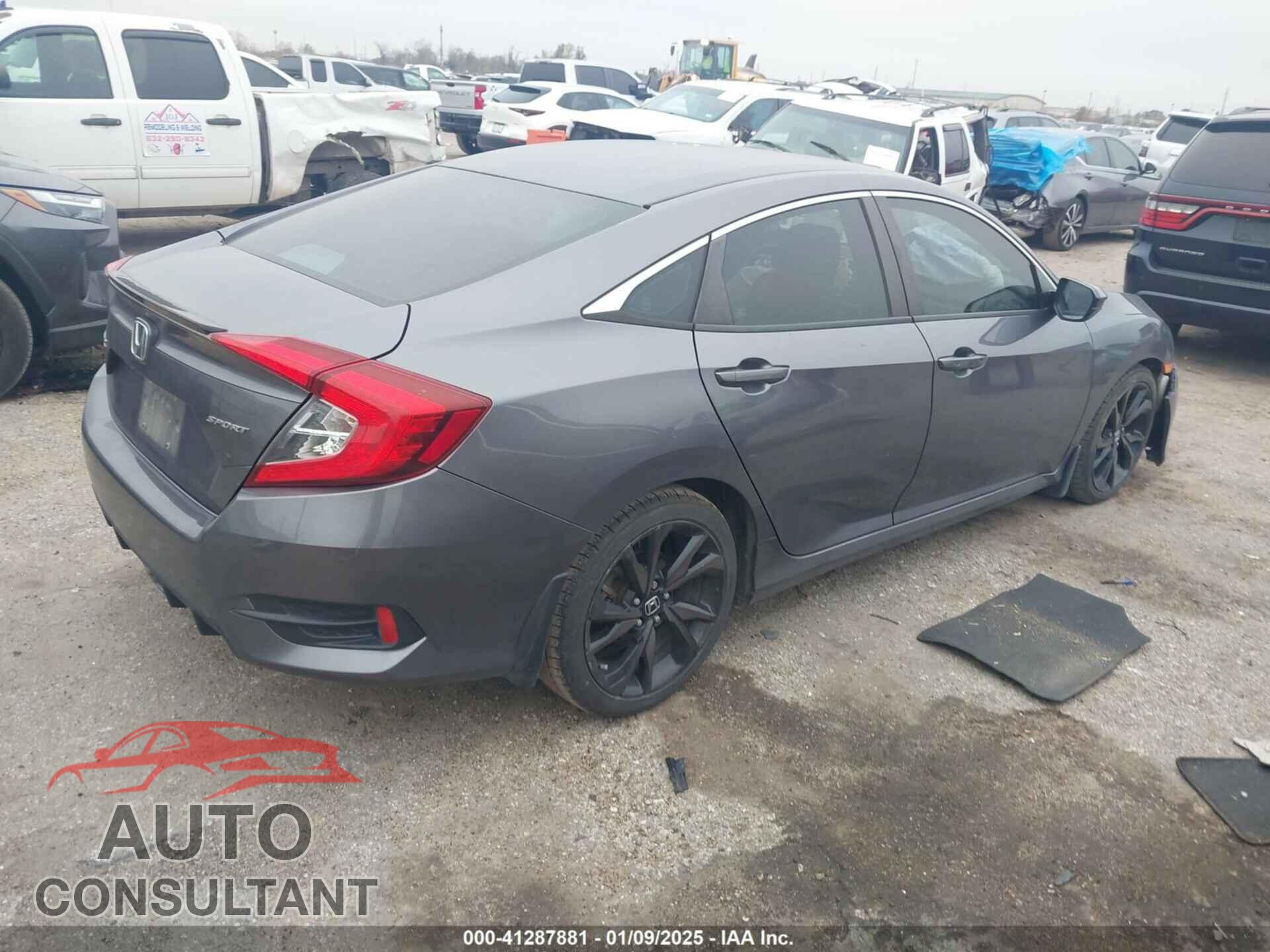 HONDA CIVIC 2019 - 19XFC2F87KE042685