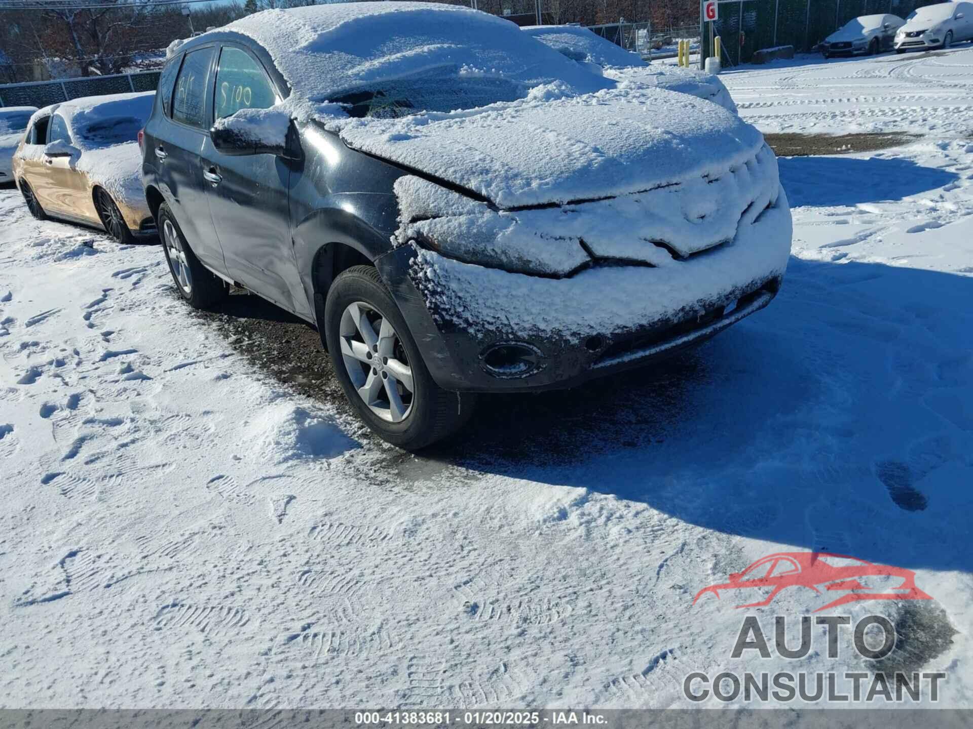 NISSAN MURANO 2010 - JN8AZ1MW1AW103462