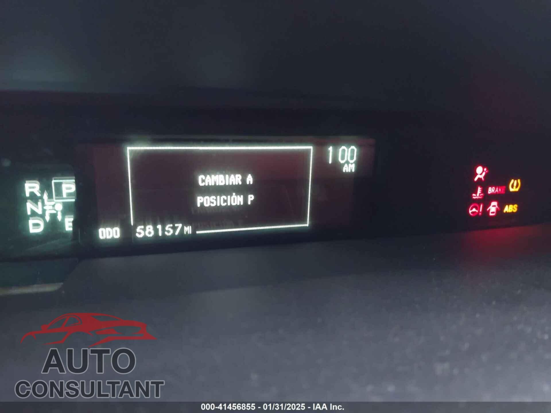 TOYOTA PRIUS 2015 - JTDKN3DU1F0400862