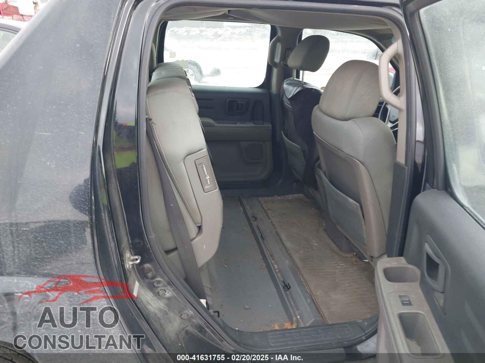 HONDA RIDGELINE 2011 - 5FPYK1F28BB451863