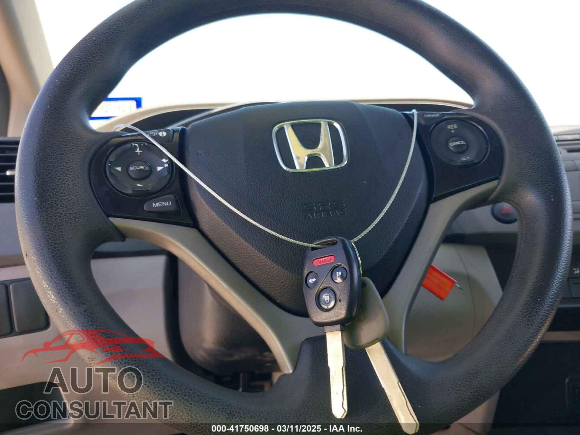 HONDA CIVIC 2012 - 19XFB2F57CE371395