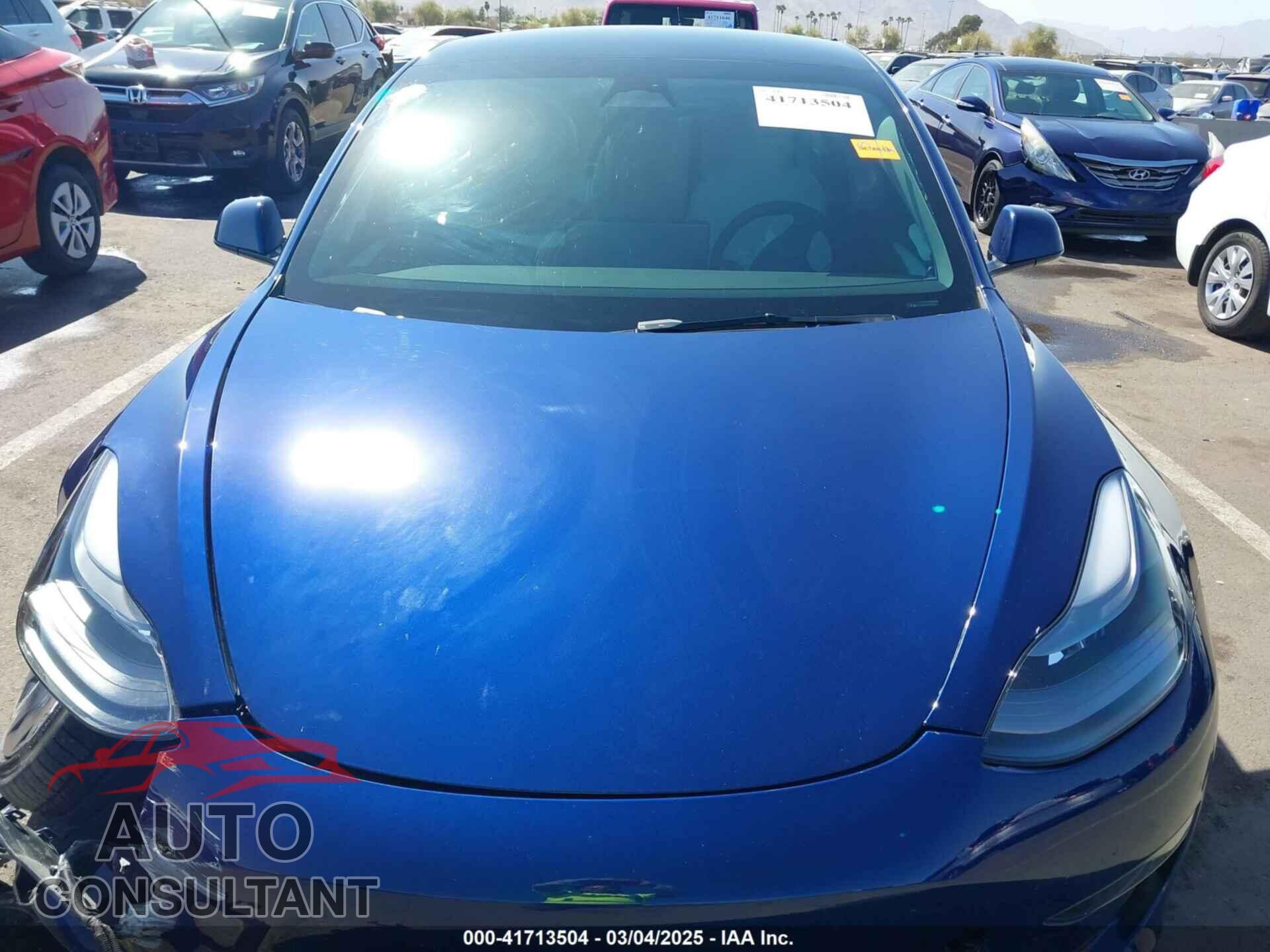 TESLA MODEL 3 2022 - 5YJ3E1EC4NF347055
