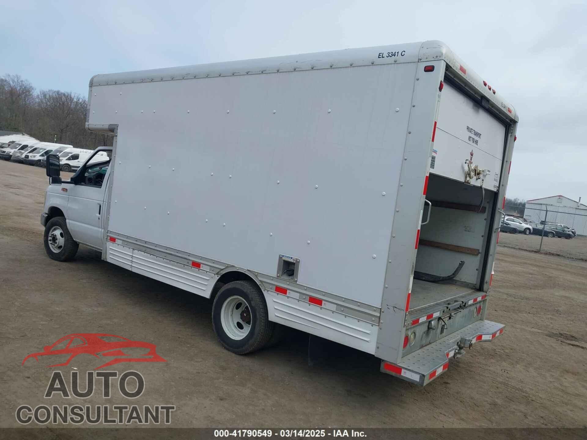 FORD E-450 CUTAWAY 2009 - 1FDXE45S29DA86916