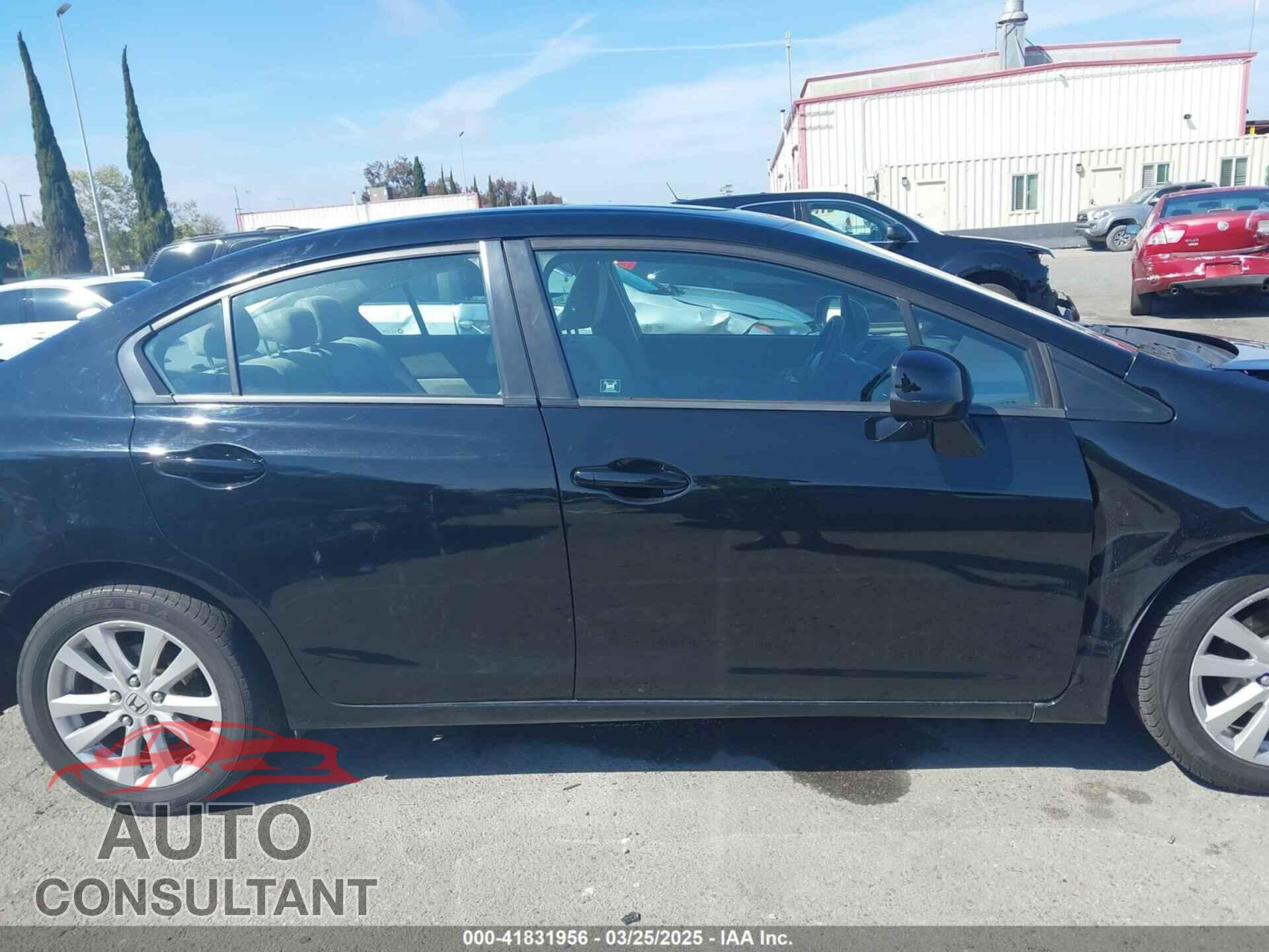 HONDA CIVIC 2012 - 19XFB2F87CE318061