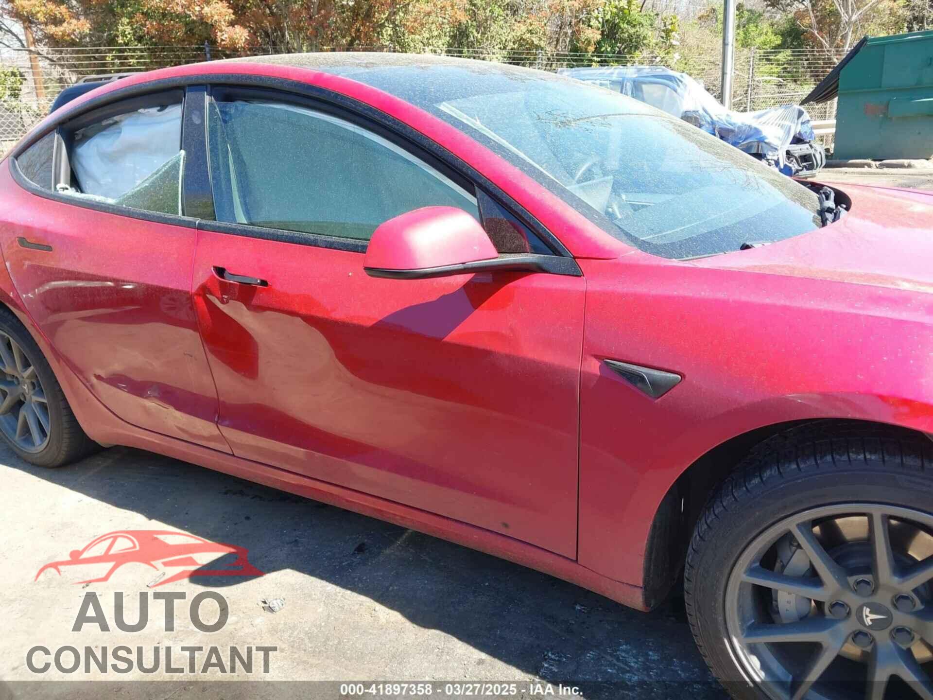 TESLA MODEL 3 2022 - 5YJ3E1EB1NF272452