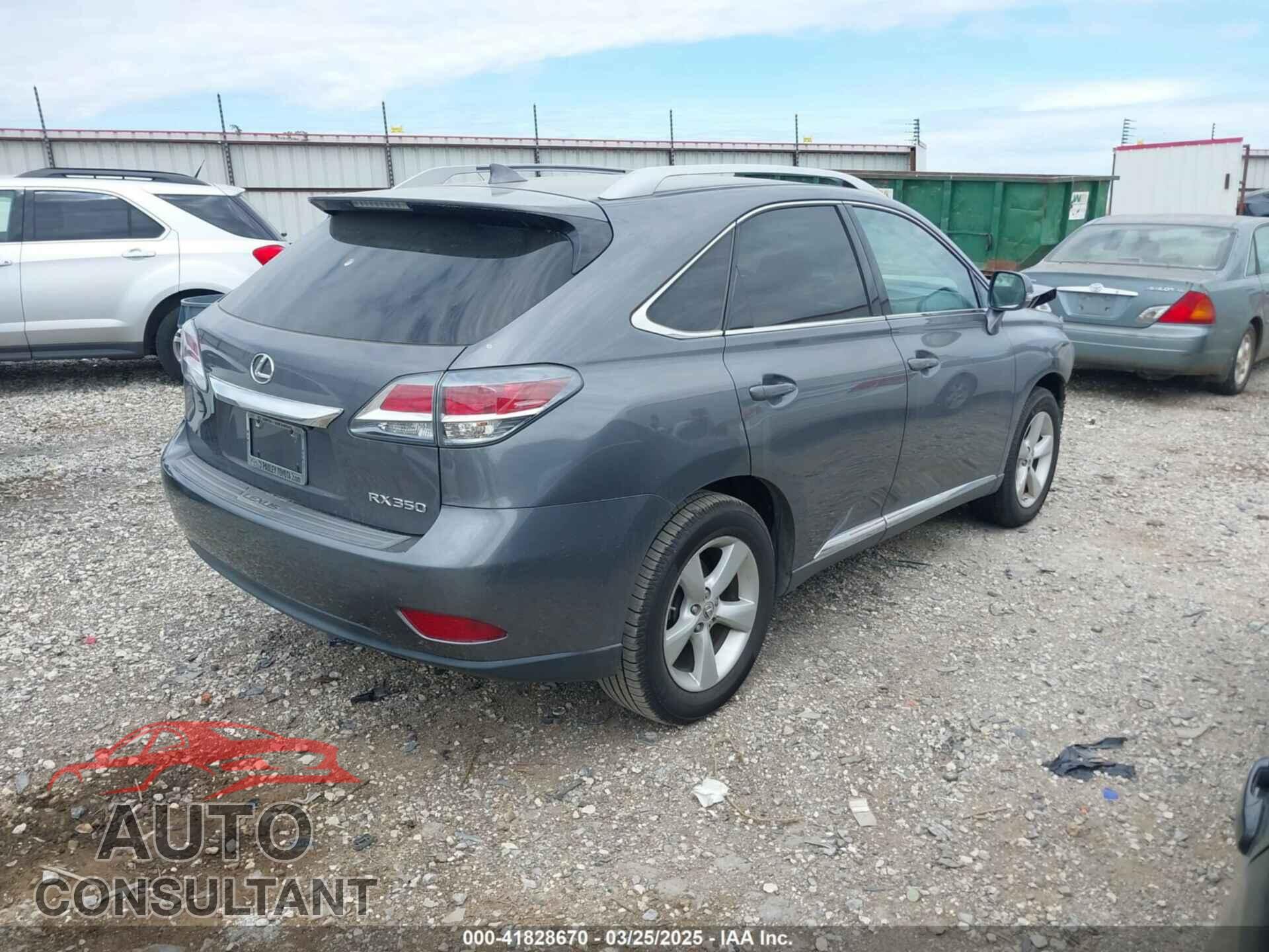 LEXUS RX 350 2015 - 2T2ZK1BA6FC151075