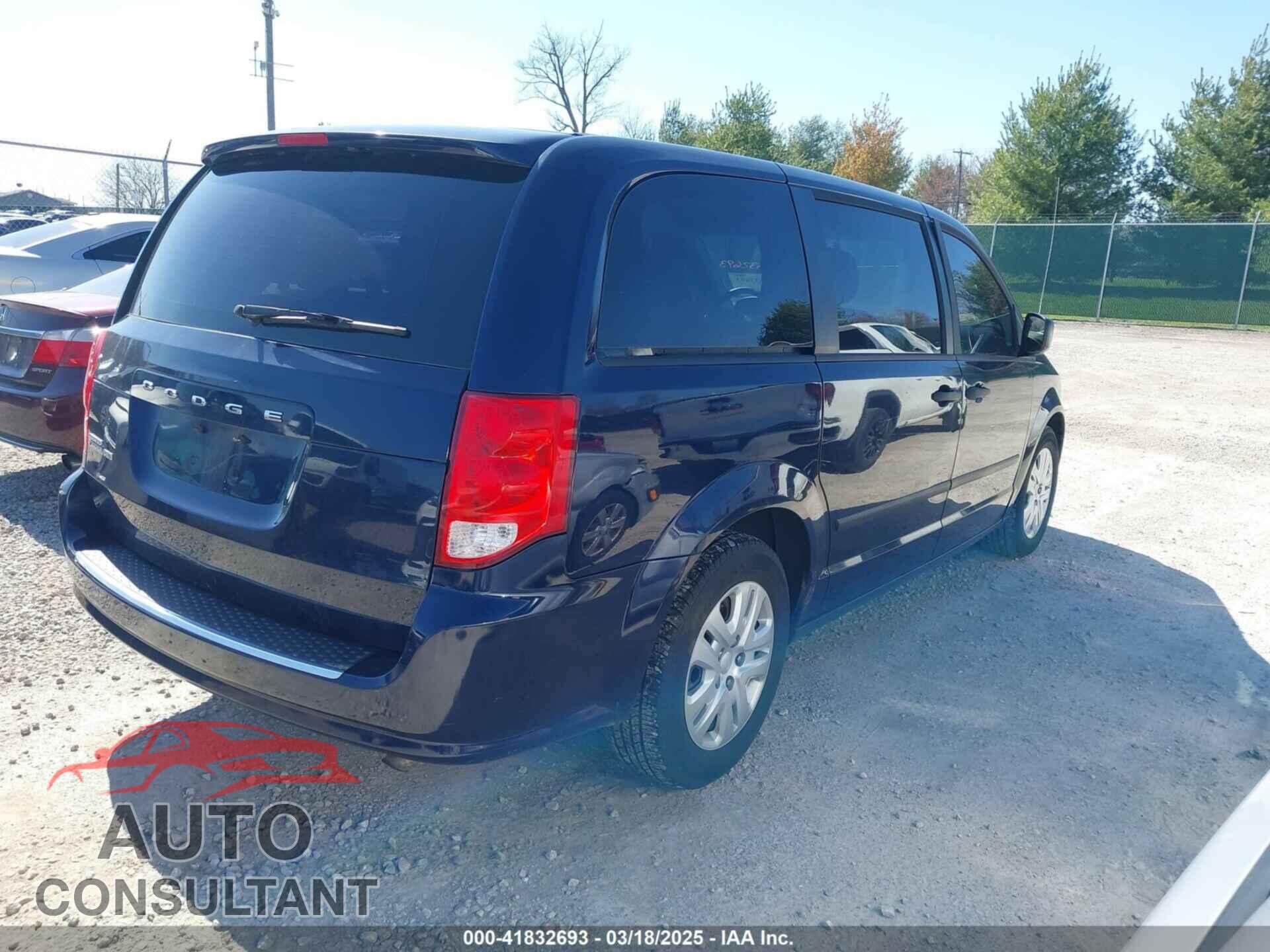 DODGE GRAND CARAVAN 2014 - 2C4RDGBG3ER418919