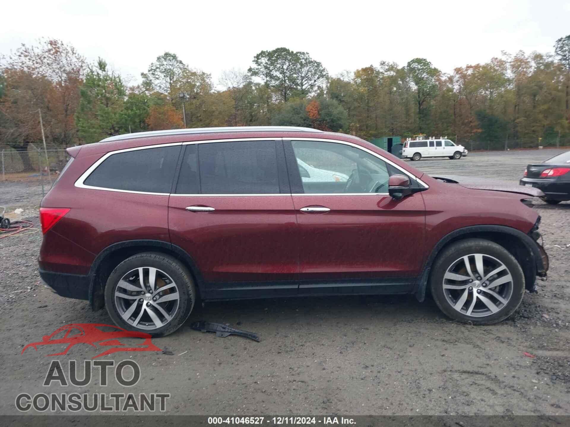 HONDA PILOT 2018 - 5FNYF5H91JB003302