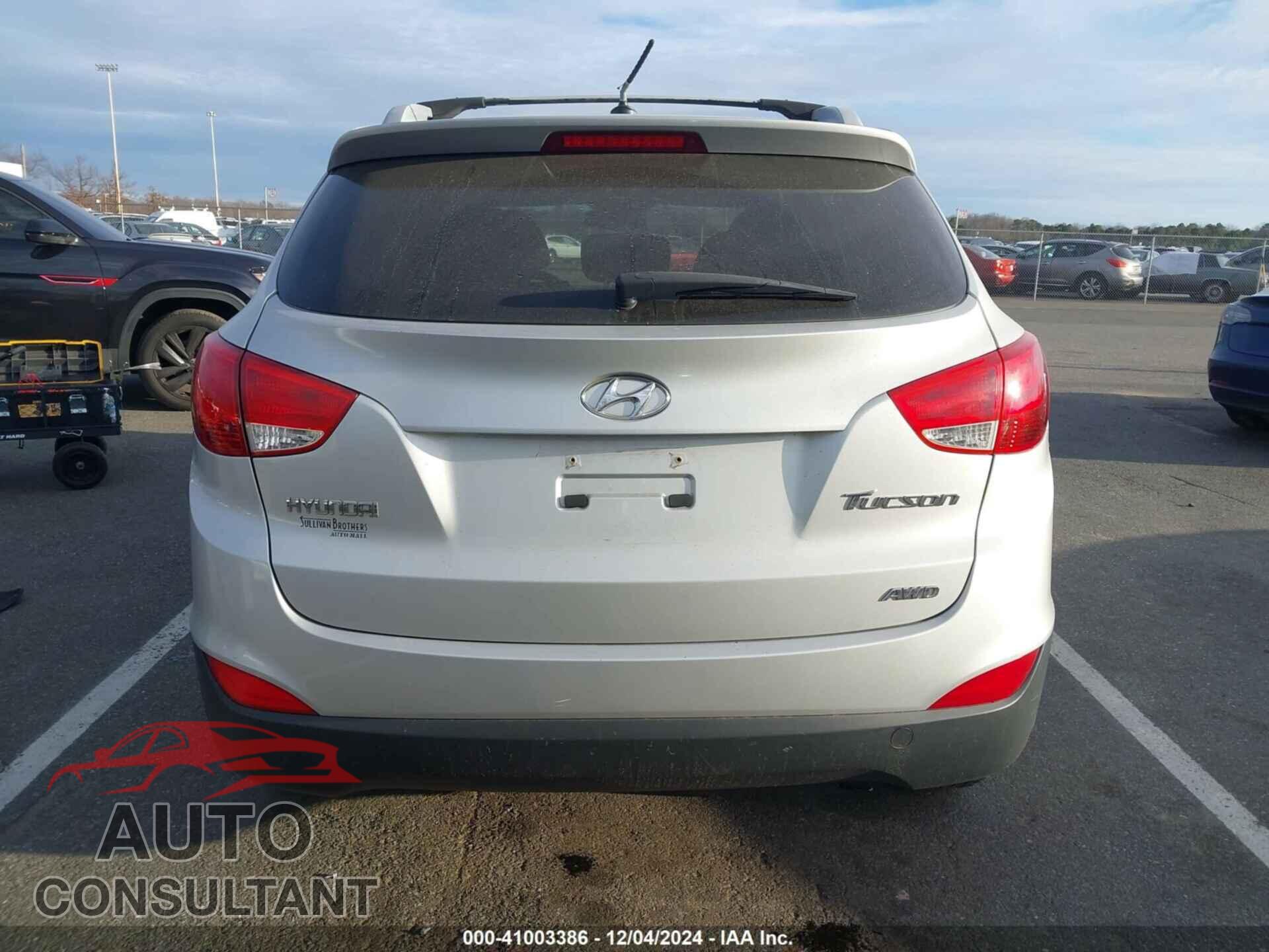 HYUNDAI TUCSON 2012 - KM8JUCAC2CU394645