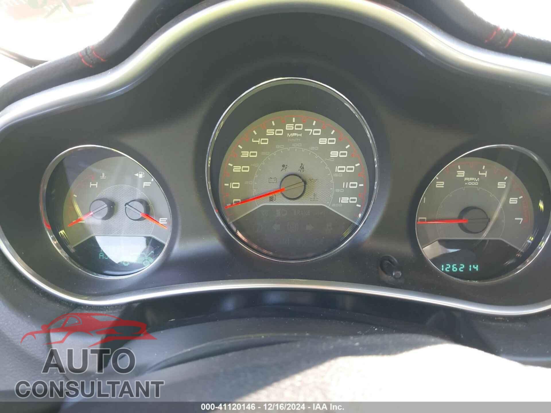 DODGE AVENGER 2012 - 1C3CDZEG9CN309909