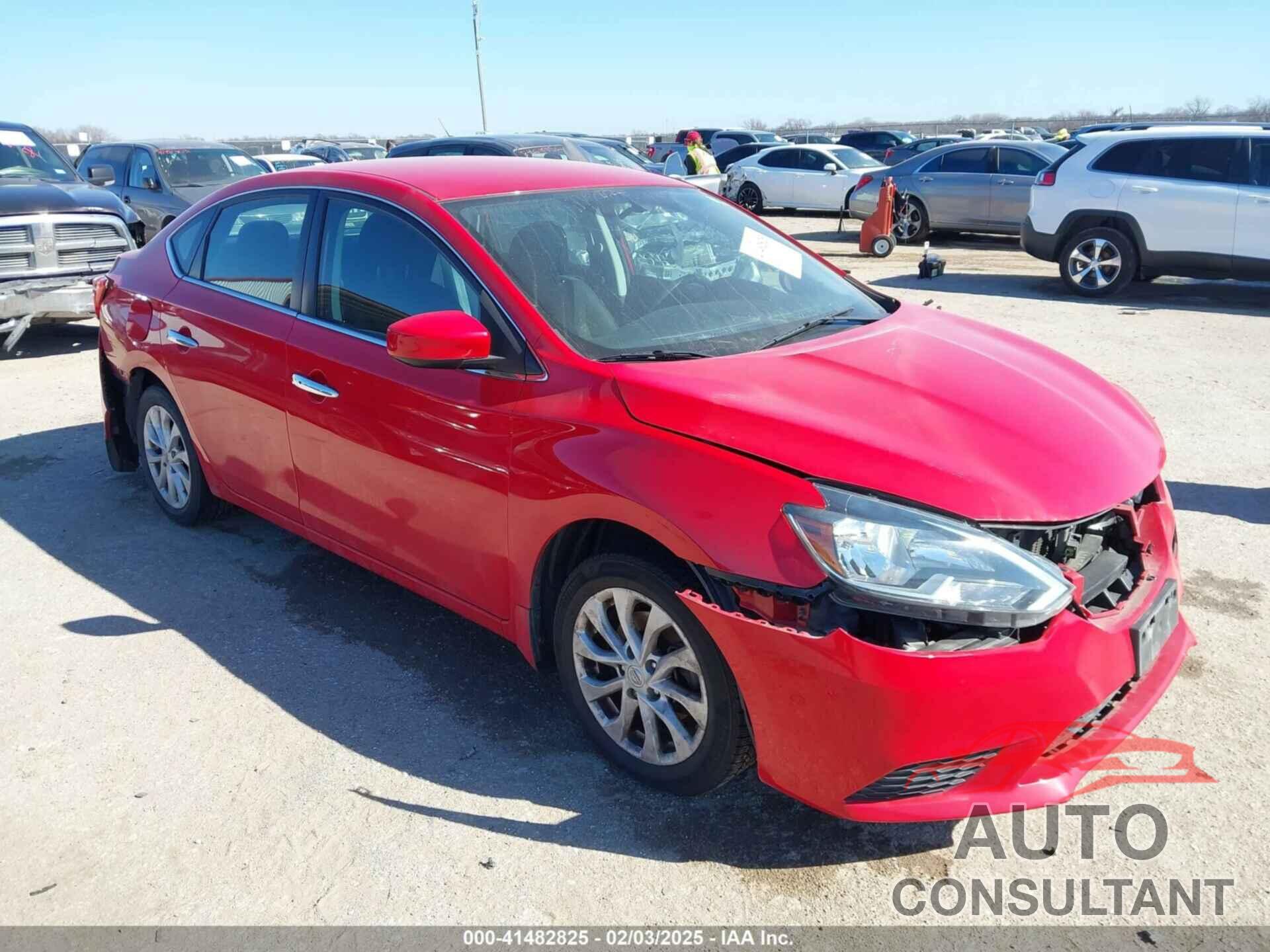 NISSAN SENTRA 2018 - 3N1AB7AP2JY348718