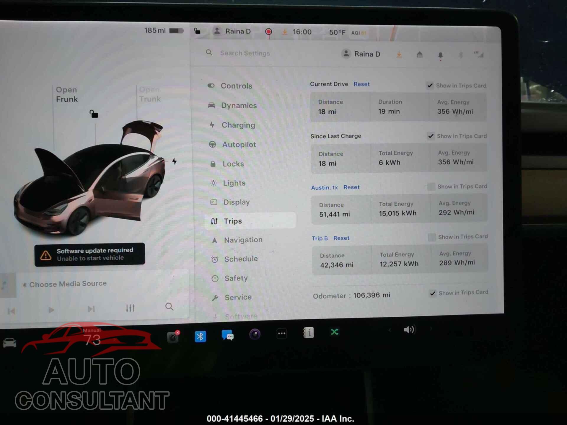 TESLA MODEL 3 2018 - 5YJ3E1EA7JF032629