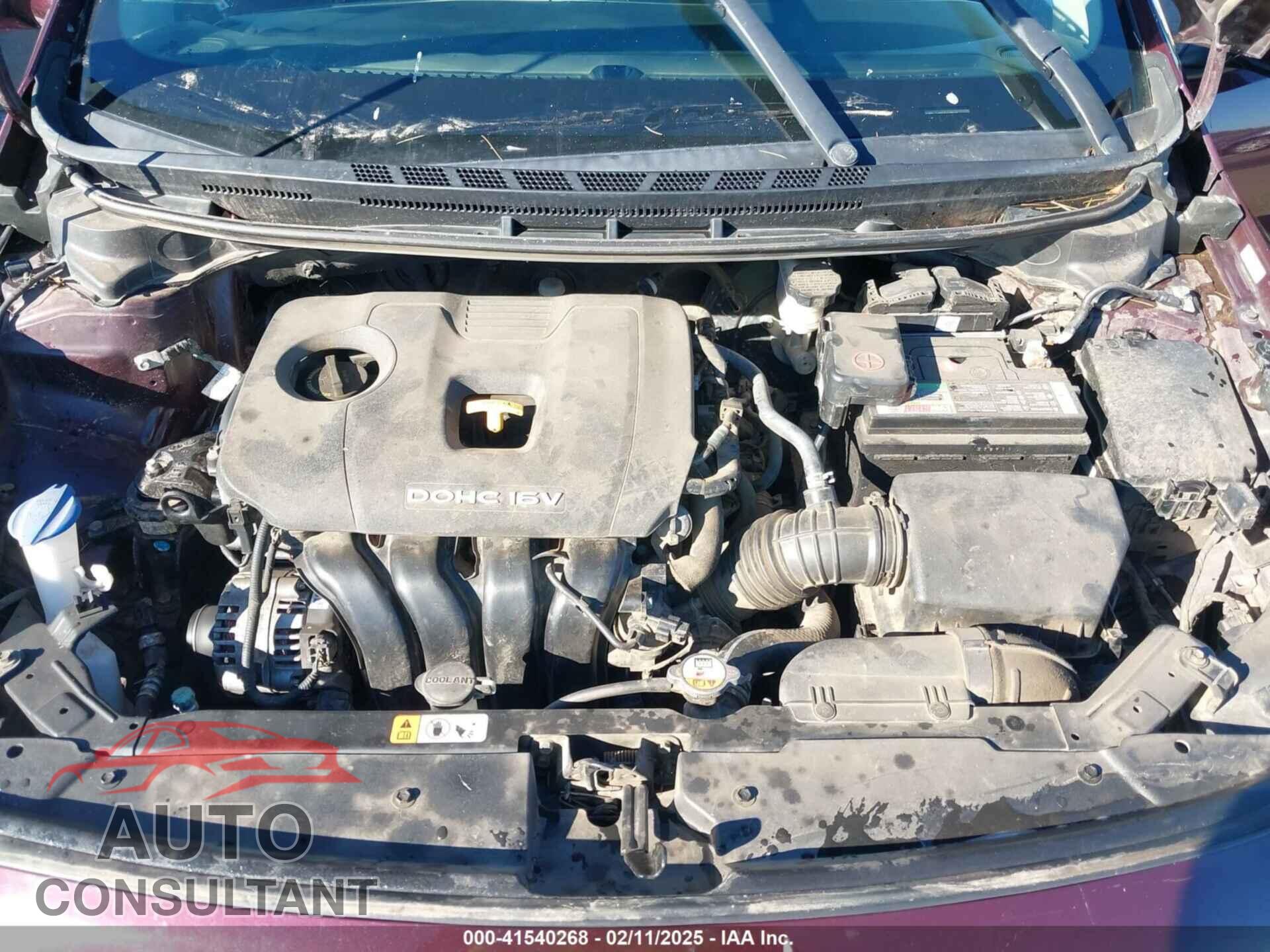 KIA FORTE 2017 - 3KPFL4A72HE047618