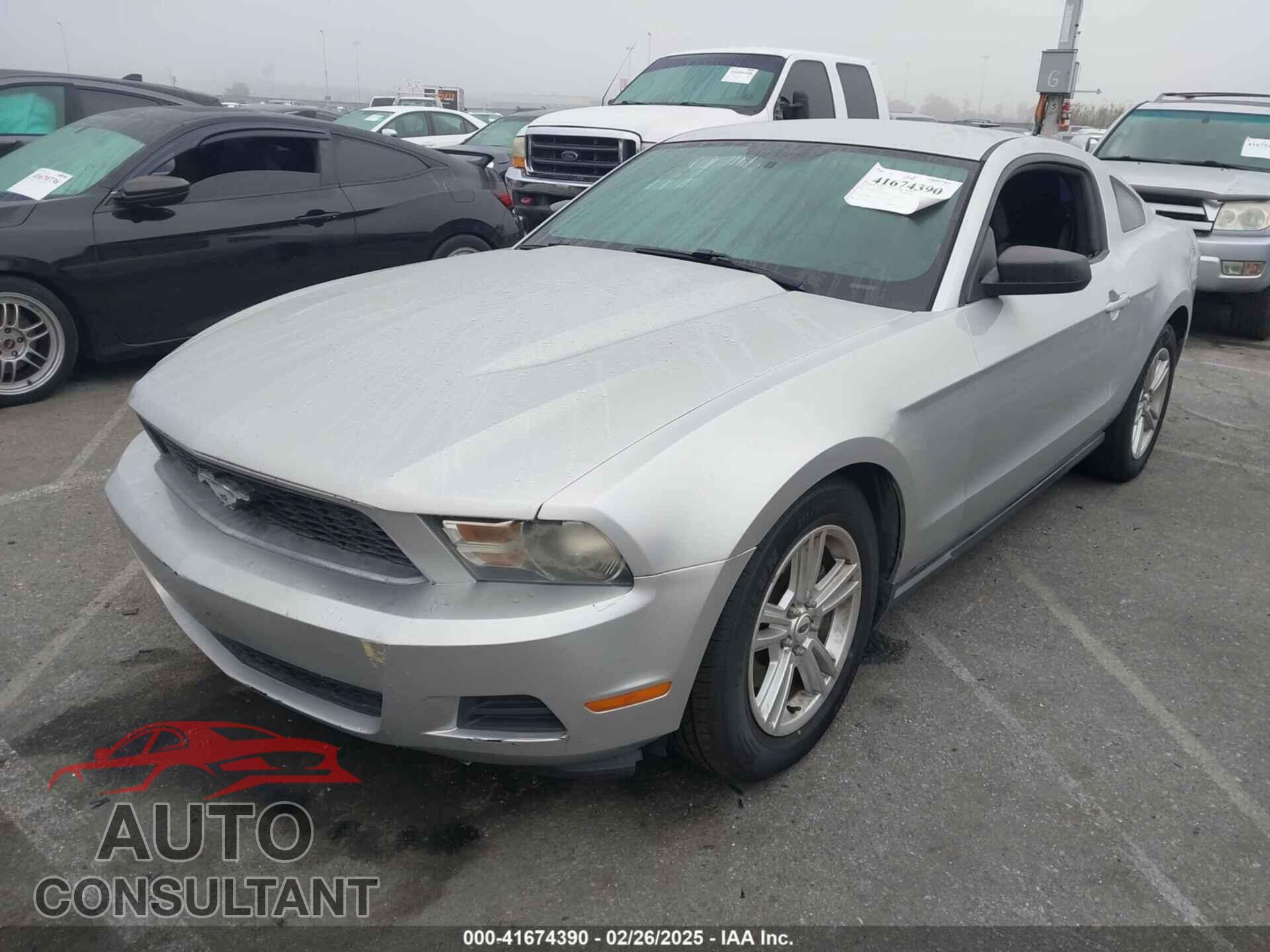 FORD MUSTANG 2012 - 1ZVBP8AM6C5207372