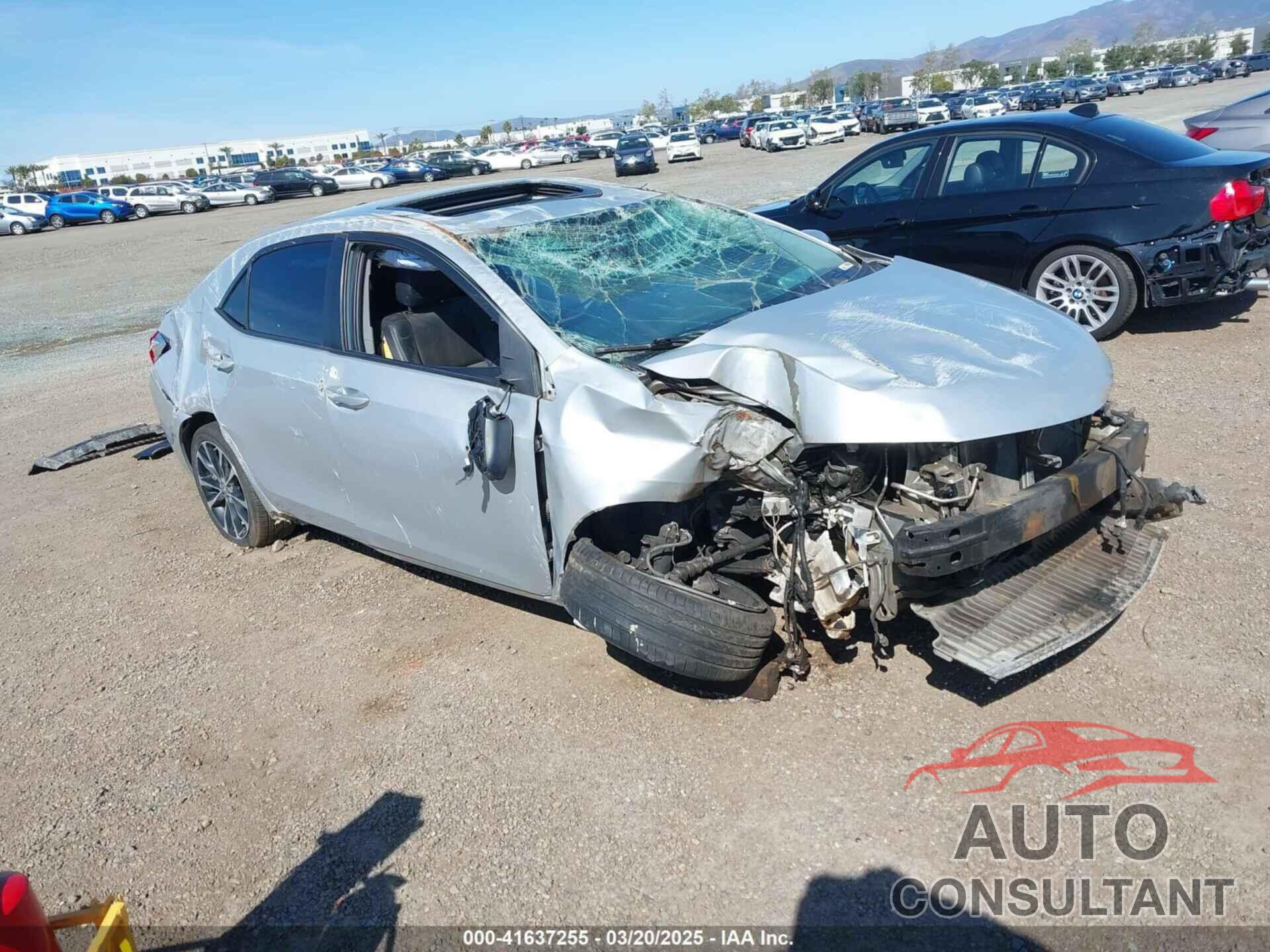 TOYOTA COROLLA 2017 - 2T1BURHE4HC799106