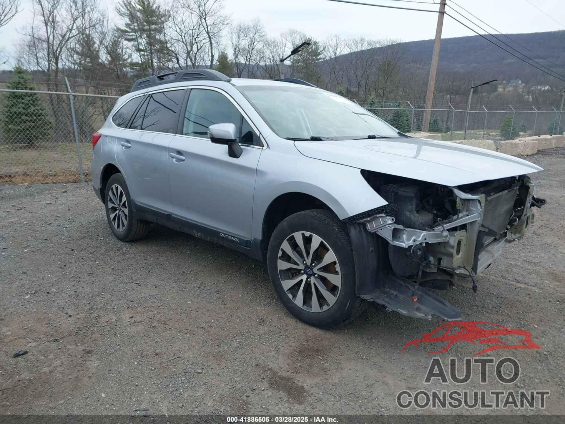 SUBARU OUTBACK 2016 - 4S4BSANC8G3219188