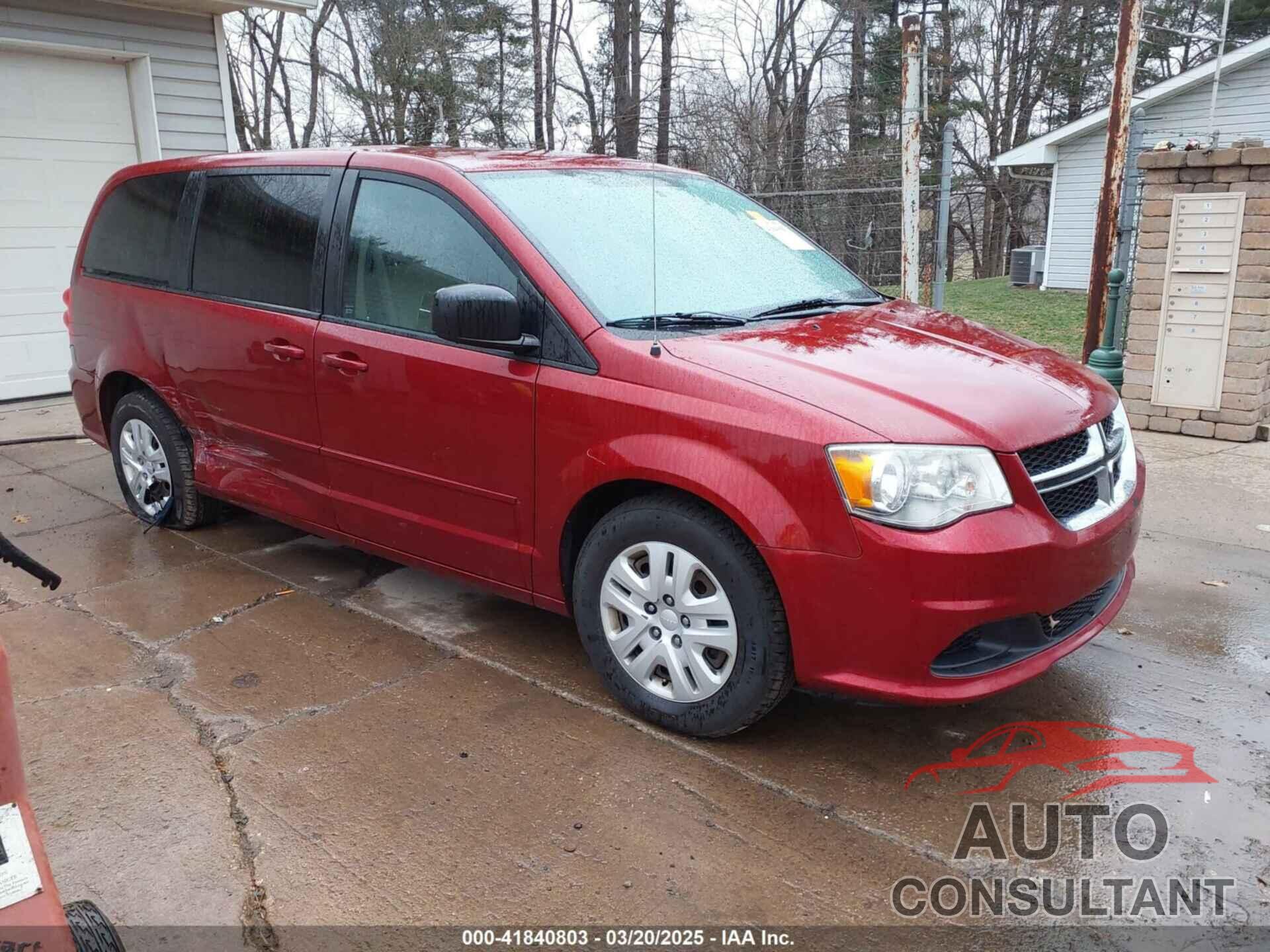 DODGE GRAND CARAVAN 2014 - 2C4RDGBG7ER145760
