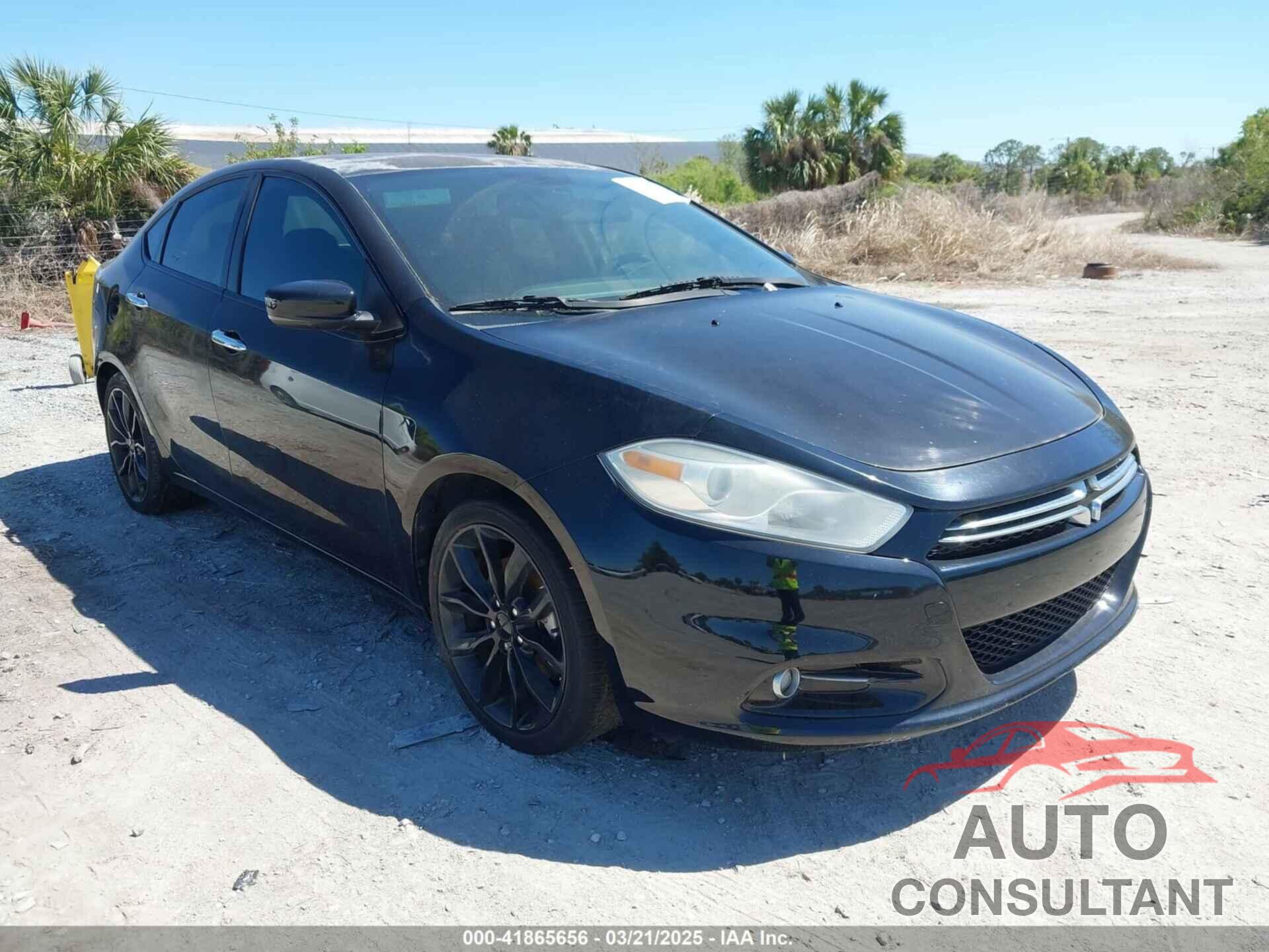 DODGE DART 2013 - 1C3CDFCH1DD319903