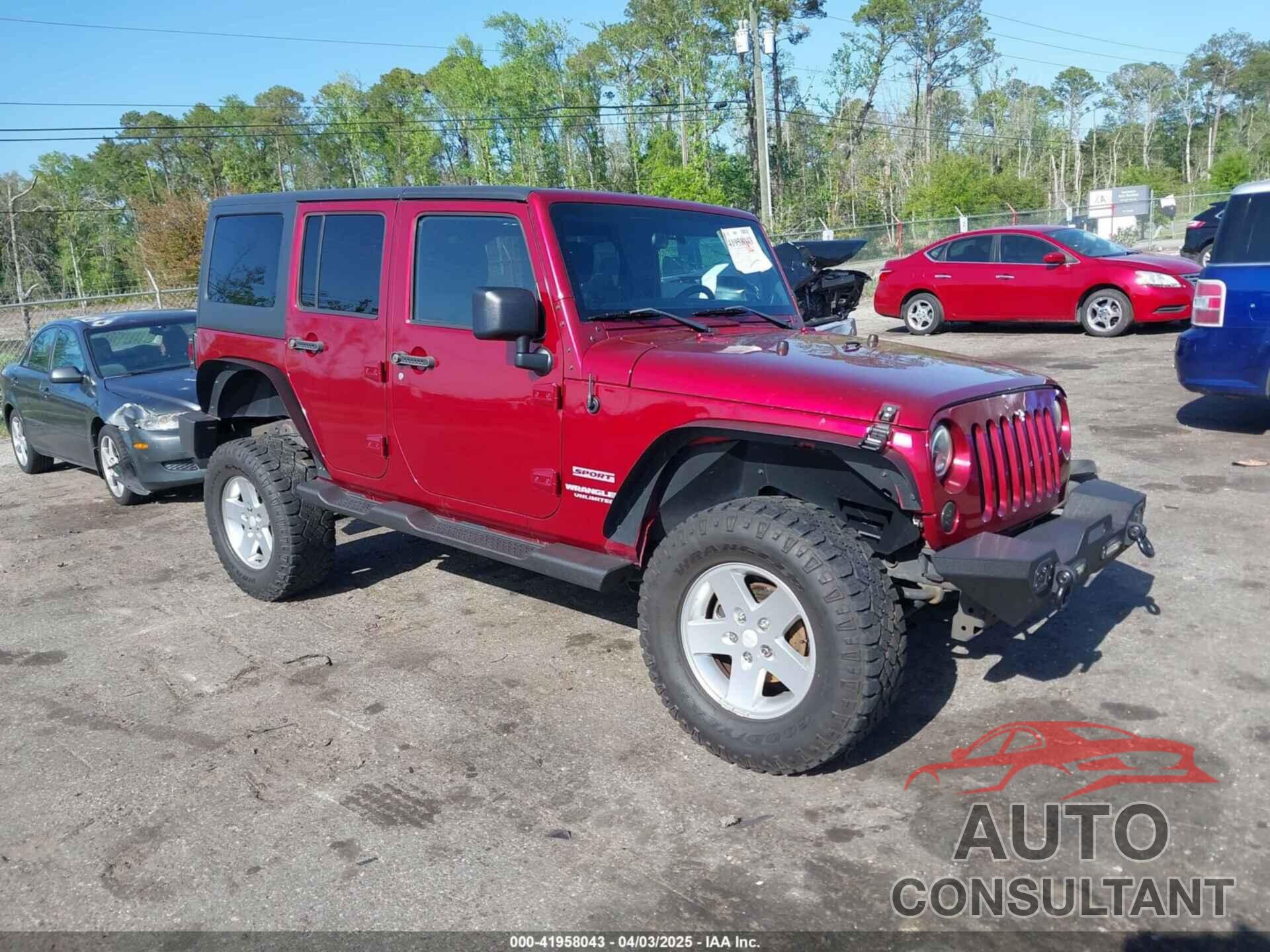 JEEP WRANGLER UNLIMITED 2011 - 1J4BA3H18BL598323