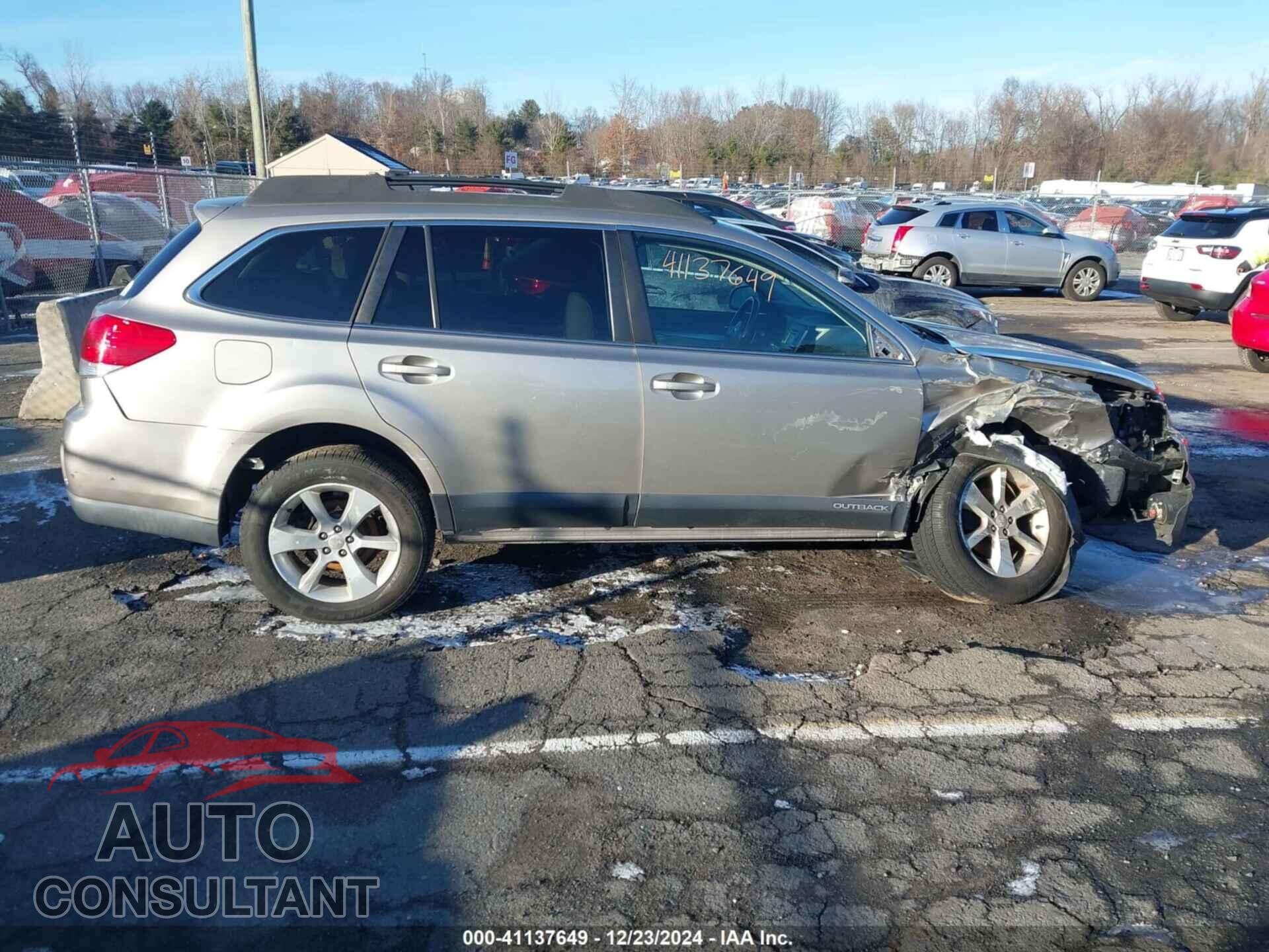 SUBARU OUTBACK 2014 - 4S4BRBCC8E3200190