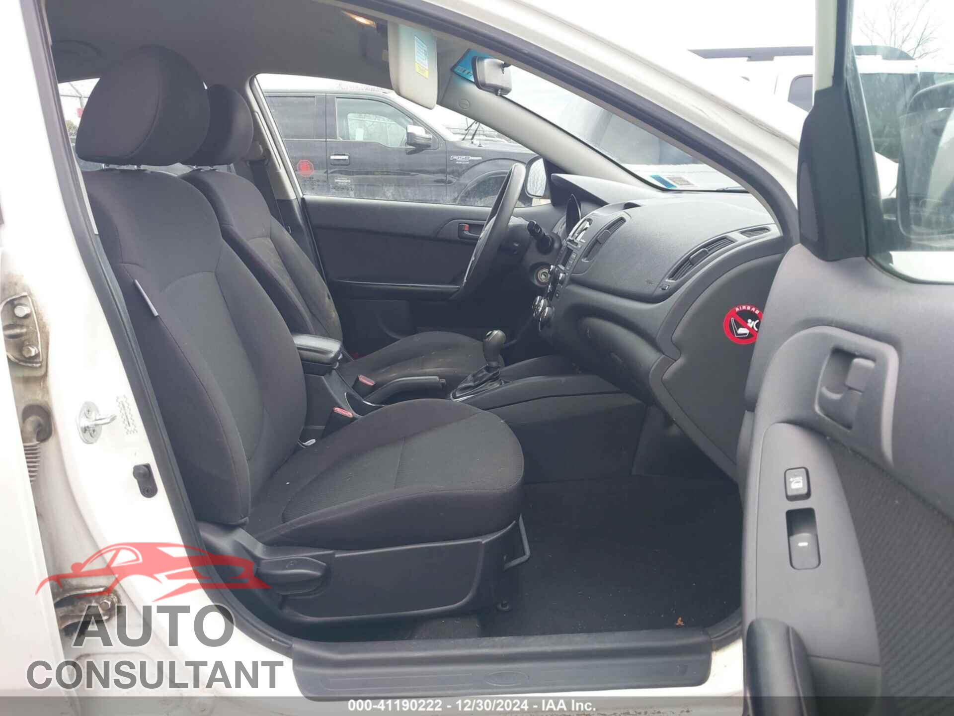 KIA FORTE 2012 - KNAFU4A2XC5593912