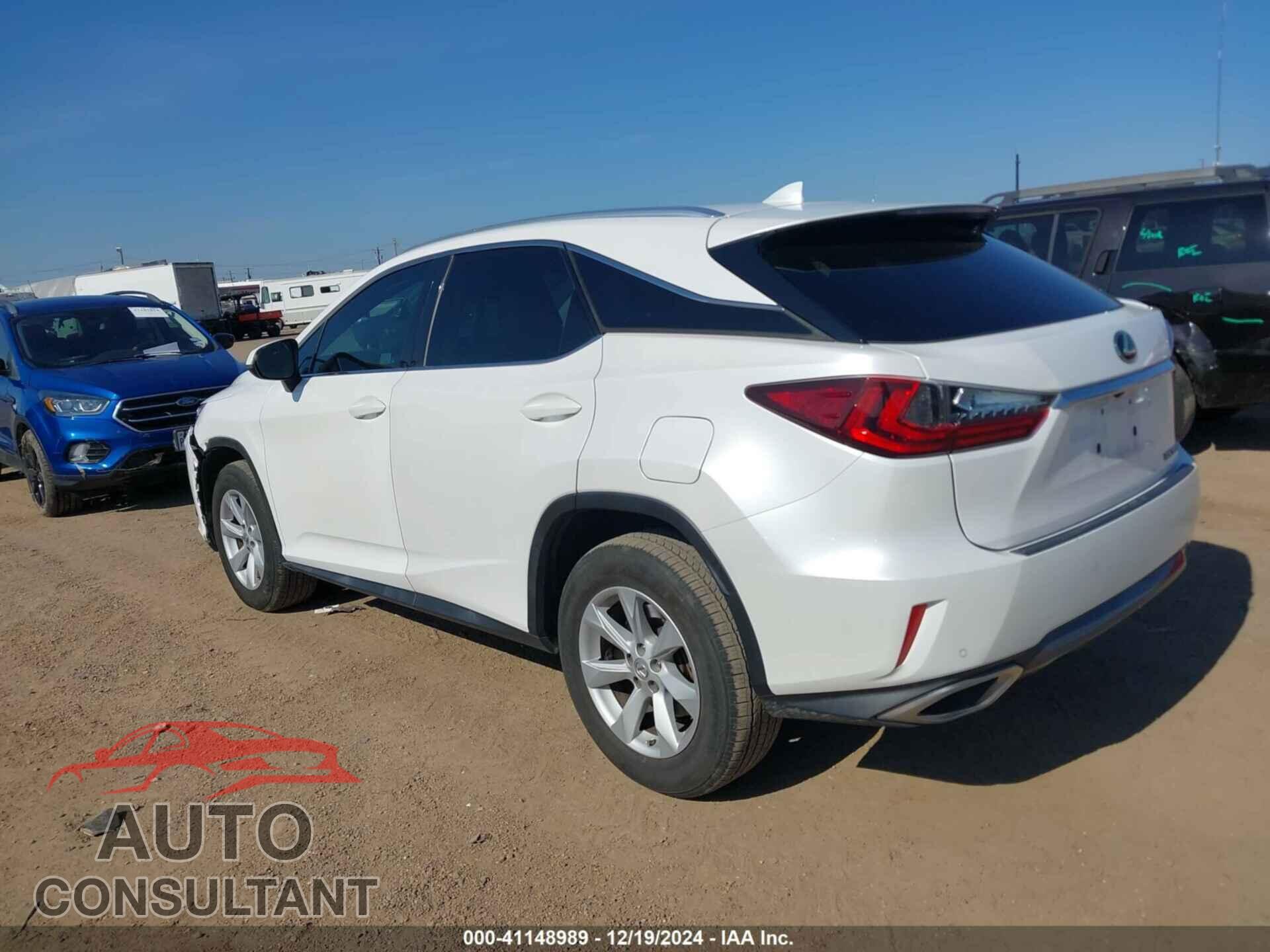 LEXUS RX 350 2017 - 2T2ZZMCA3HC038652