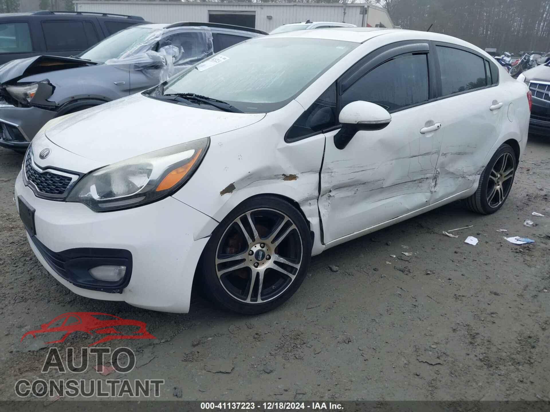 KIA RIO 2013 - KNADN4A35D6187965