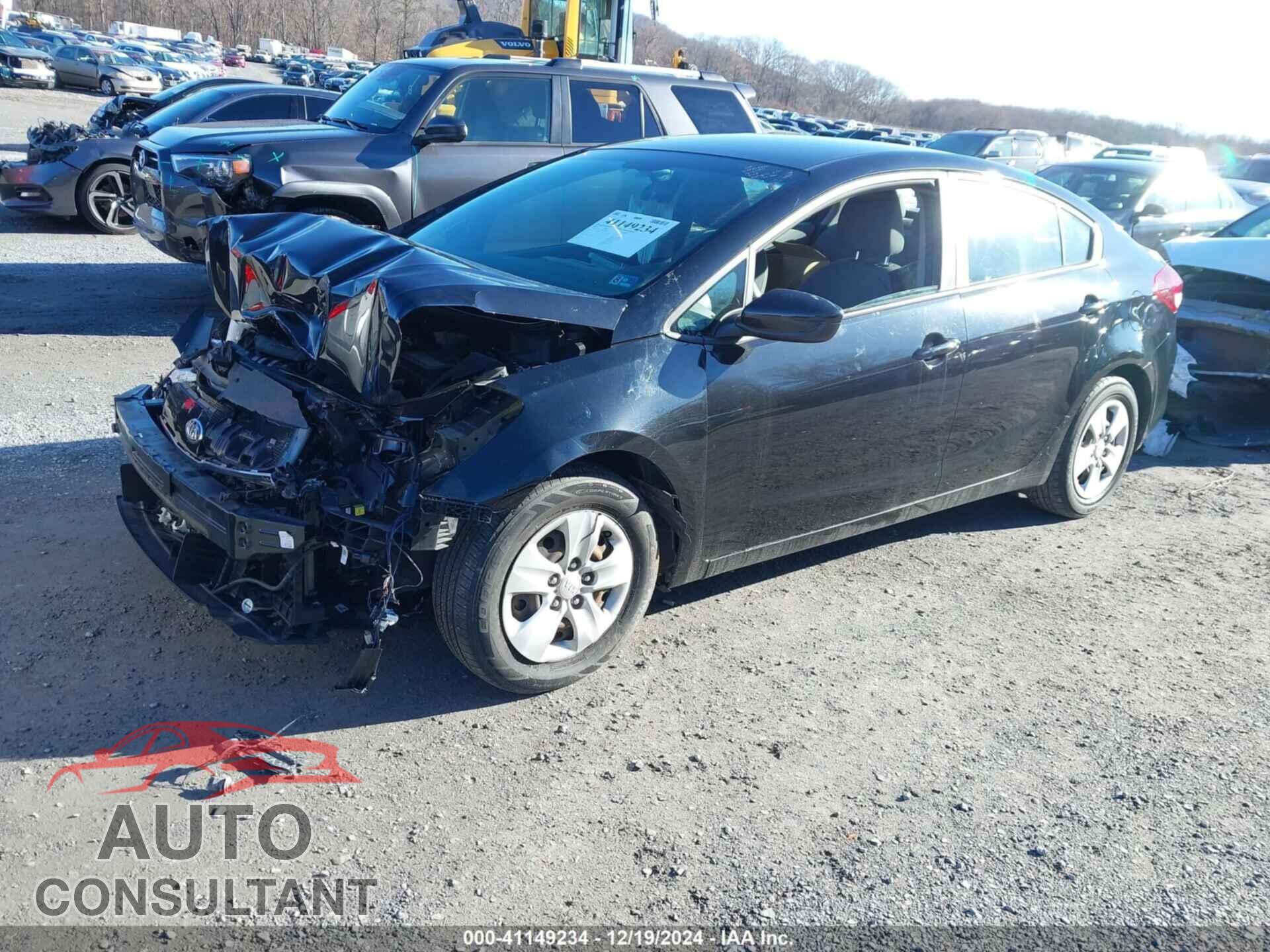 KIA FORTE 2017 - 3KPFK4A72HE029834
