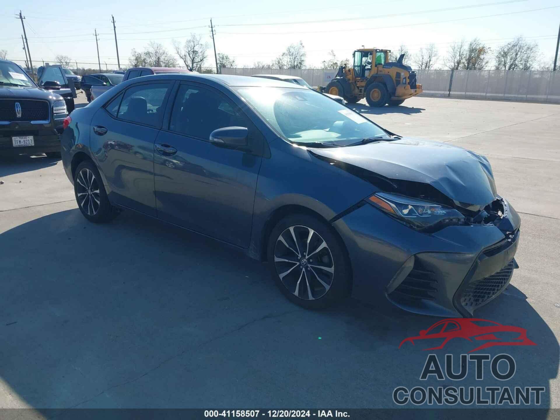 TOYOTA COROLLA 2017 - 5YFBURHE8HP661679