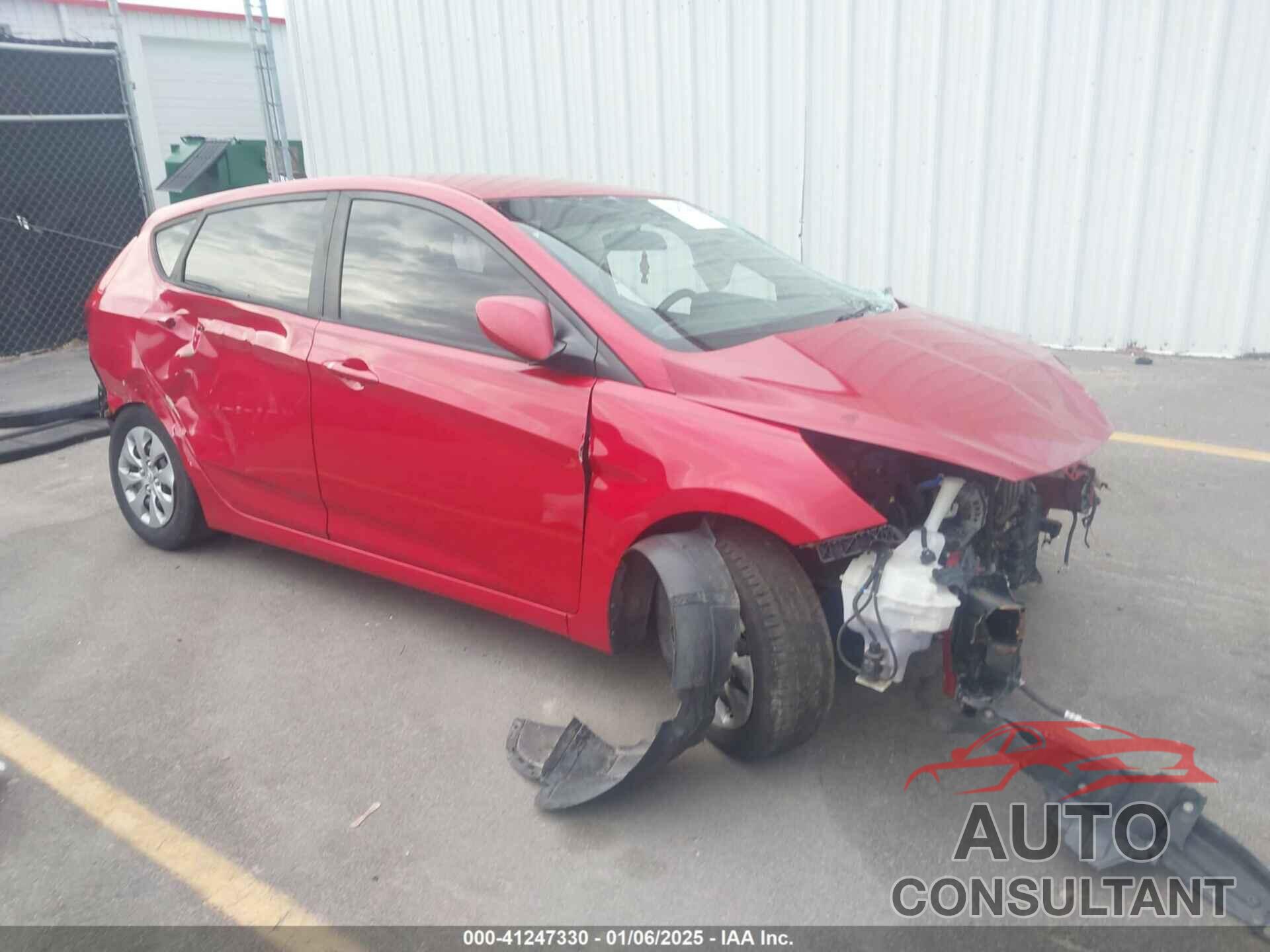 HYUNDAI ACCENT 2017 - KMHCT5AE5HU301648